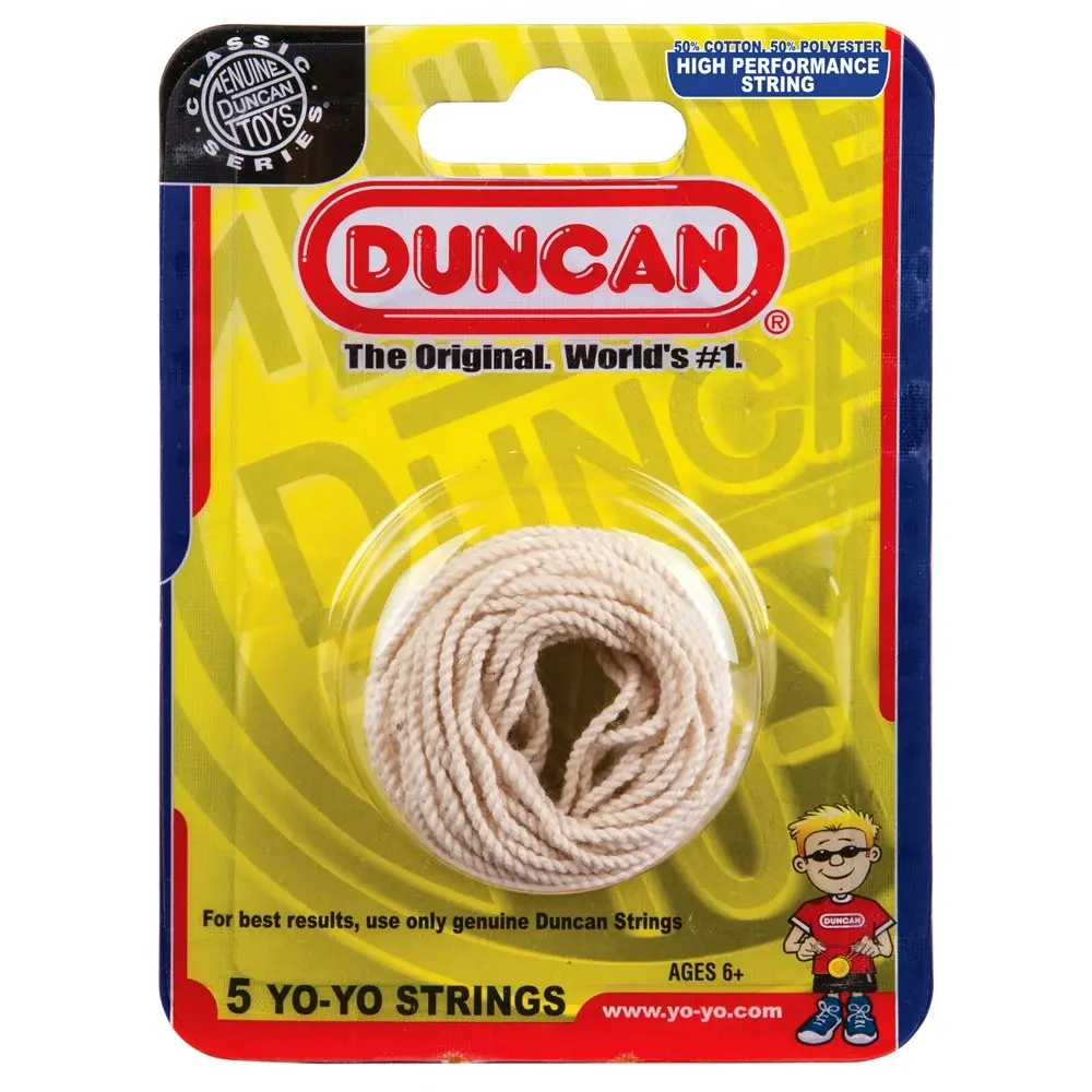 4x 5PK Duncan Yo Yo Cotton Replacement Spare Strings Toy Kids/Children 6y+ White