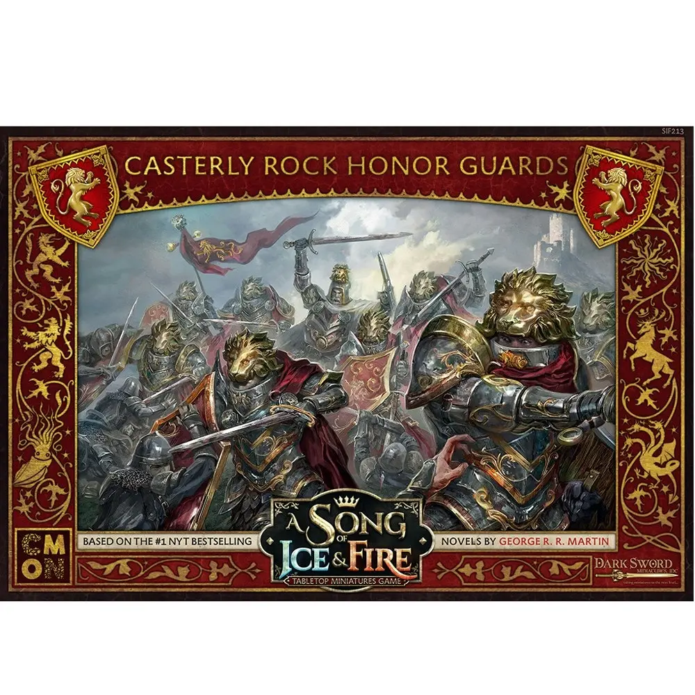 CMON A Song Of Ice & Fire Miniatures Game Figure Casterly Rock Honor Guard 14y+