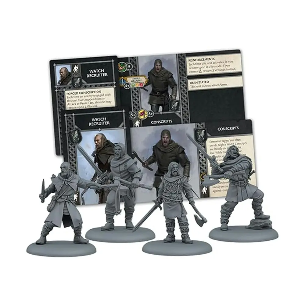 CMON A Song Of Ice & Fire Tabletop Miniatures Game Figure TTRPG Conscripts 14y+