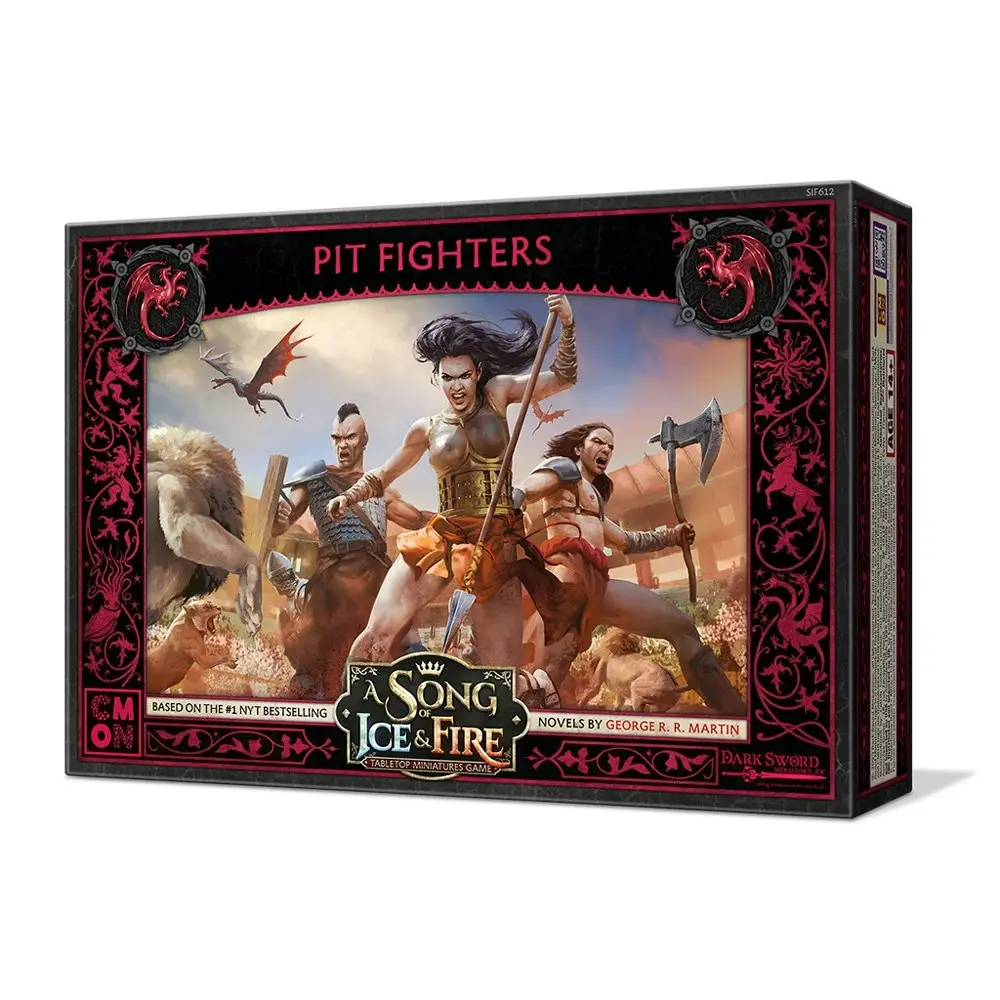 CMON A Song Of Ice & Fire Tabletop Miniatures Game Figure Pit Fighters 14y+