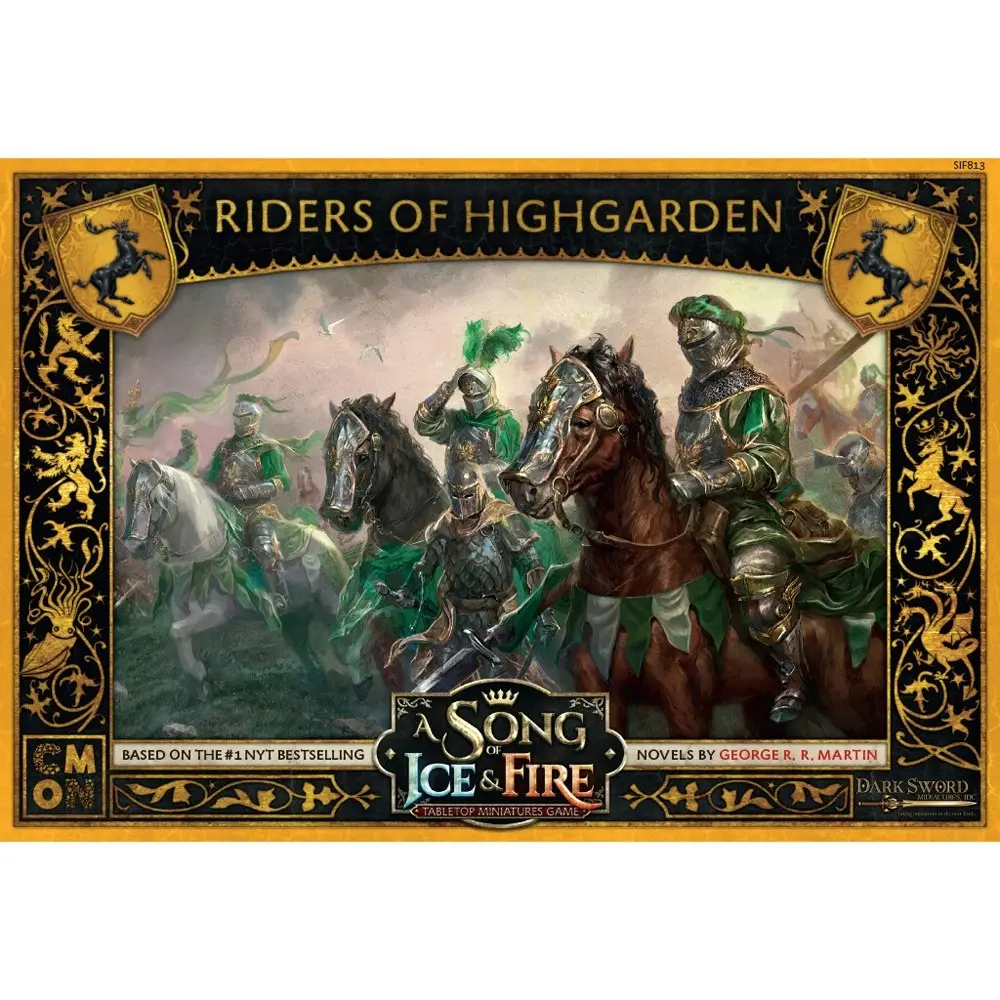 CMON A Song Of Ice & Fire Miniatures Game Figure Riders Of The Highgarden 14y+