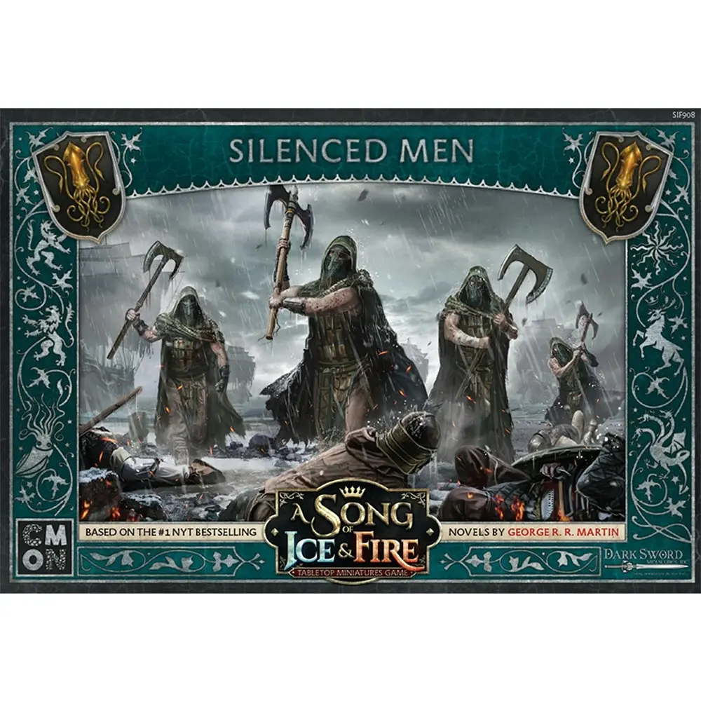 CMON A Song Of Ice & Fire Tabletop Miniatures Game Figure Silenced Men 14y+