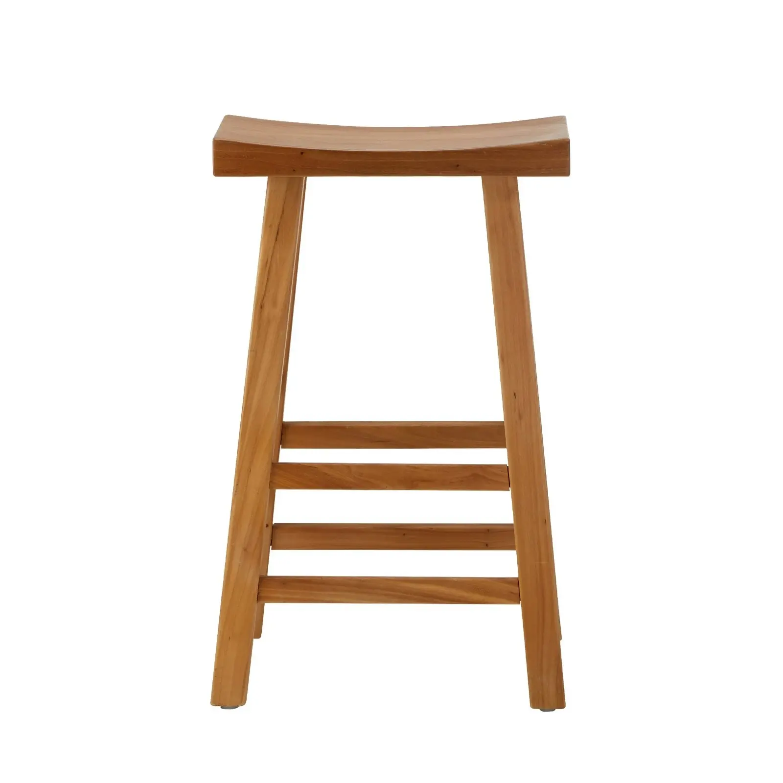 Oikiture Bar Stools Kitchen Stool Wooden Counter Chairs Barstools Natural