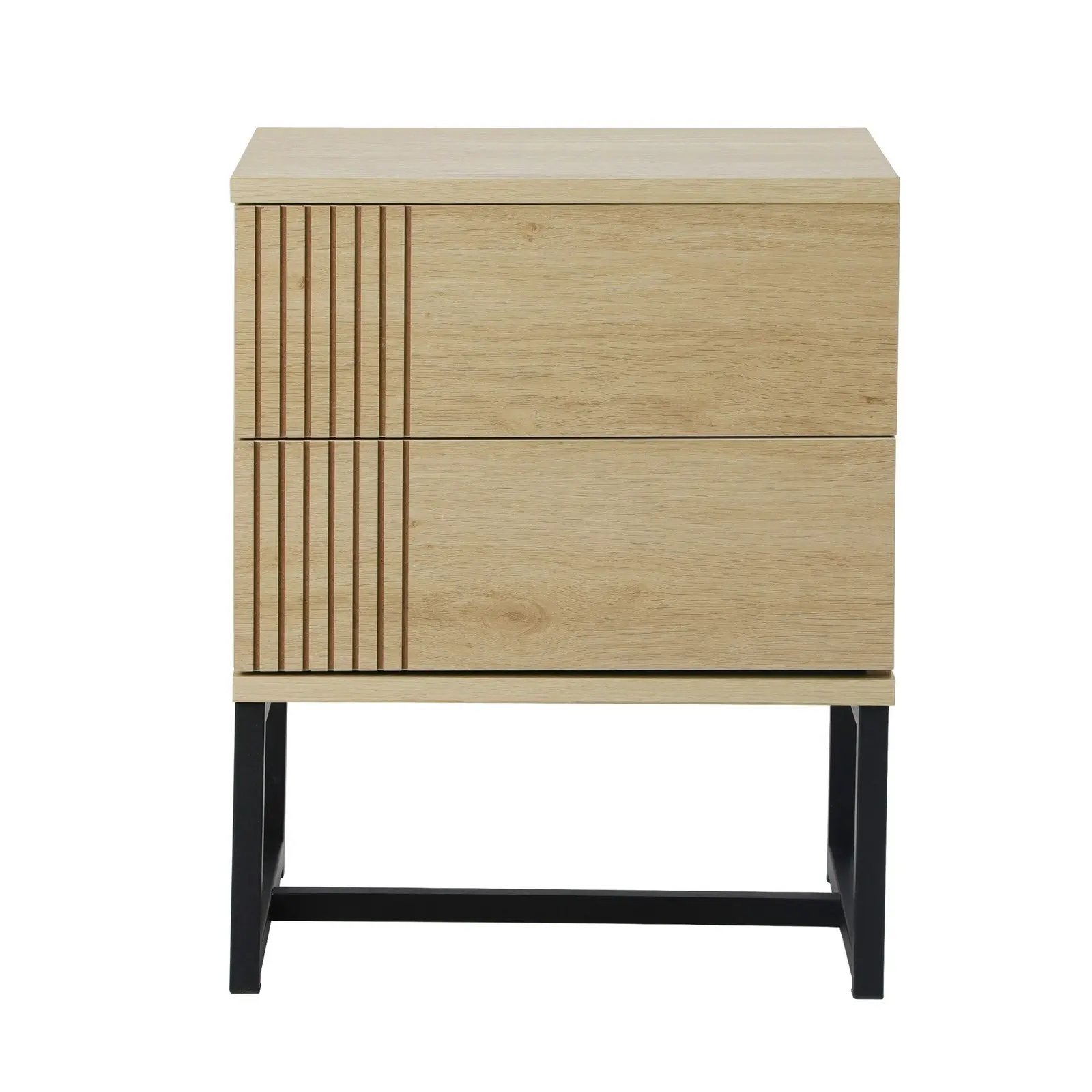 Oikiture Bedside Tables Side Table Bedroom Storage