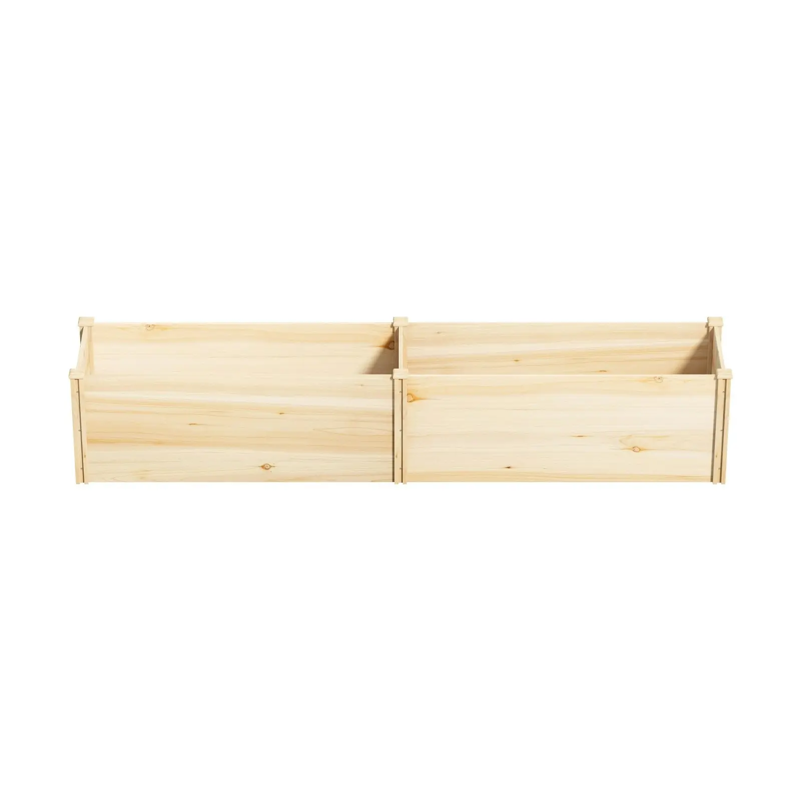 Livsip Garden Bed 240x45x45cm Raised Wooden Planter Box Container