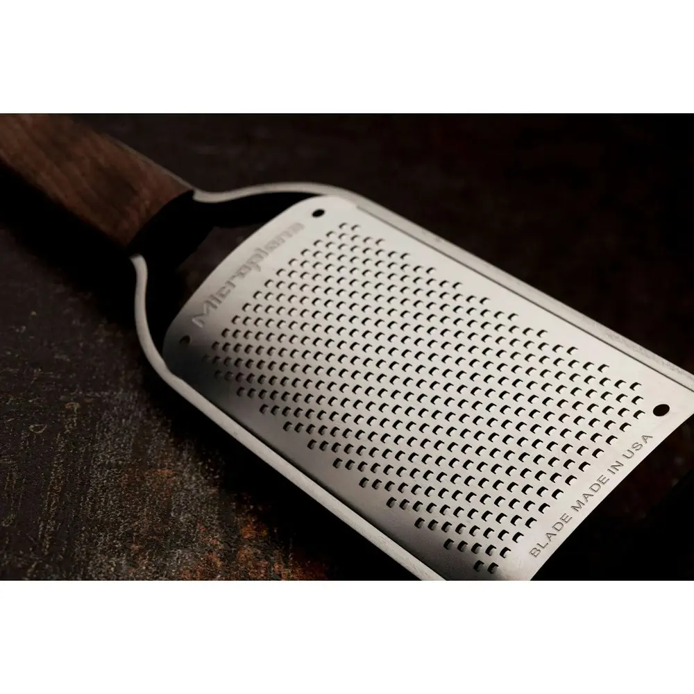 Microplane Master Series Fine Grater Stainless Steel Lemon/Lime Zester Brown