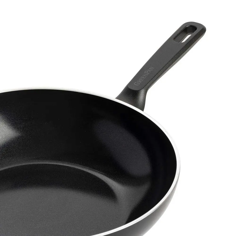 GreenPan Memphis Open Cover Non Stick Coated Wok 28cm/3.6L Home Kitchen Cookware