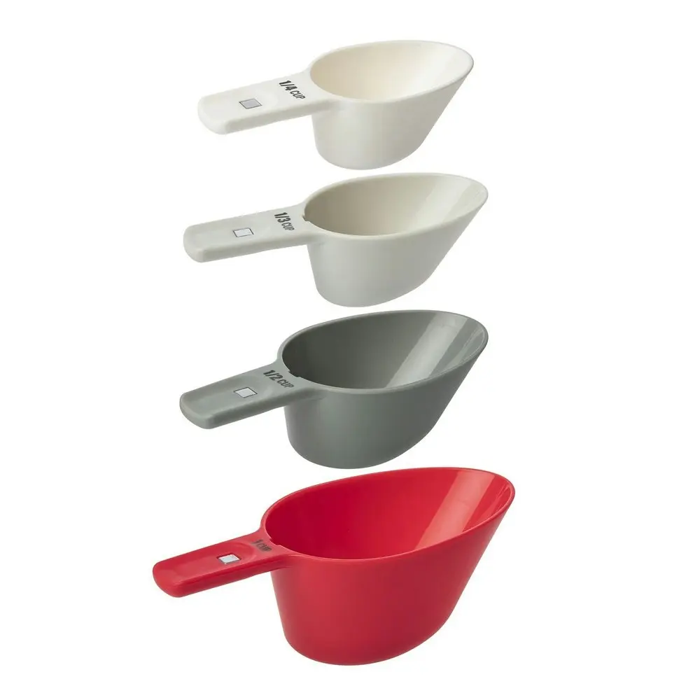 4pc Progressive 16cm Magnetic Measuring Cups/Scoops Set Baking/Kitchen Utensil