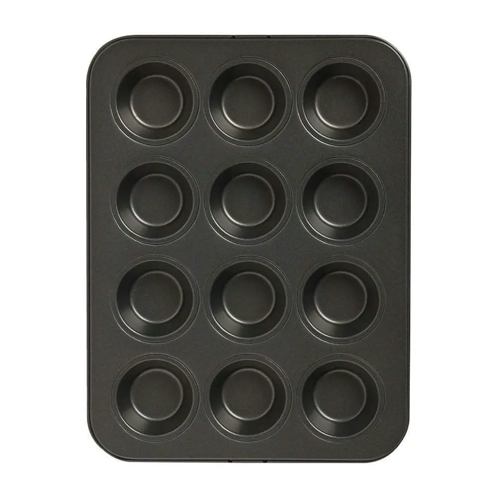 2PK Wiltshire Easybake 12 Cup Non-Stick Mini Muffin/Cupcakes Baking Tray Pan