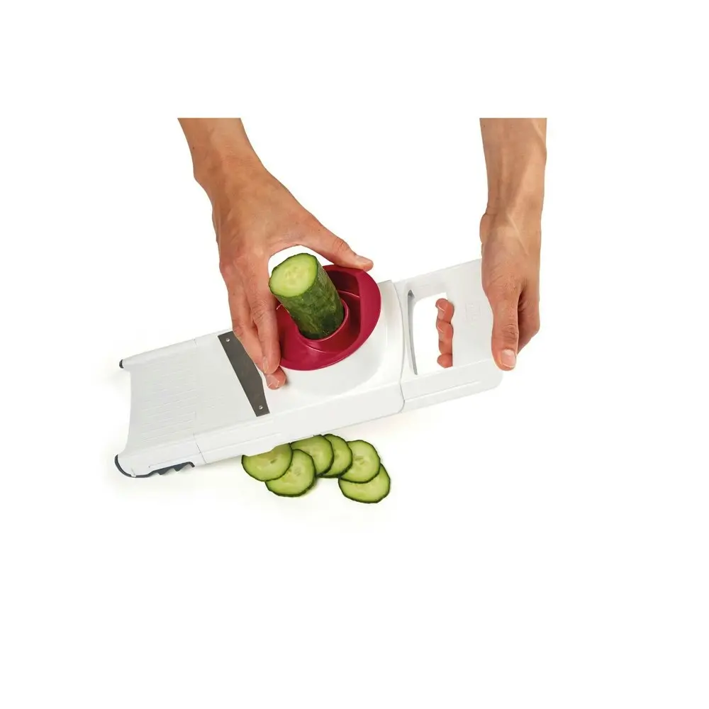 Zyliss 4-in-1 Slicer Mandoline Fruit/Vegetable Kitchen Slicing Blade Grater WHT