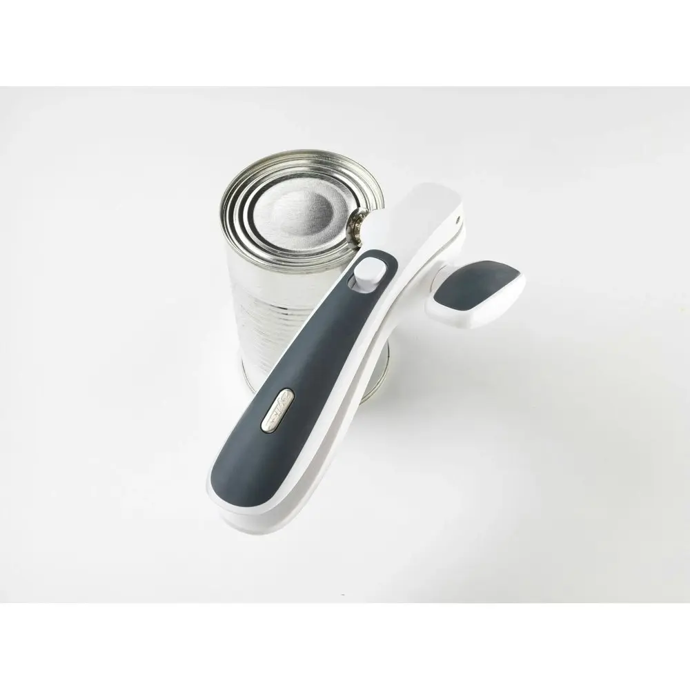 Zyliss Lock N Lift Ergonomic Kitchen Lid Can Opener Manual Handheld White/Grey