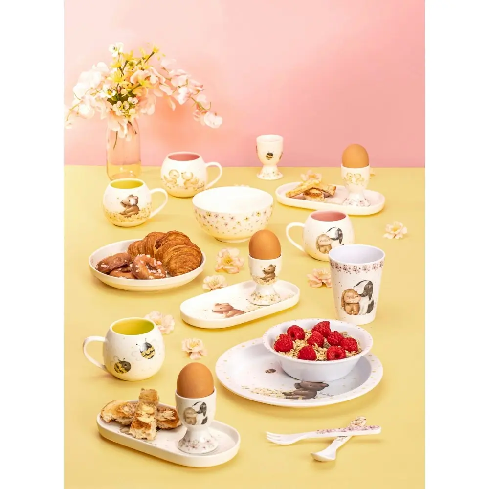 5pc Ashdene Little Darlings Kids Melamine Dinner Set Cup/Spoon & Fork/Plate