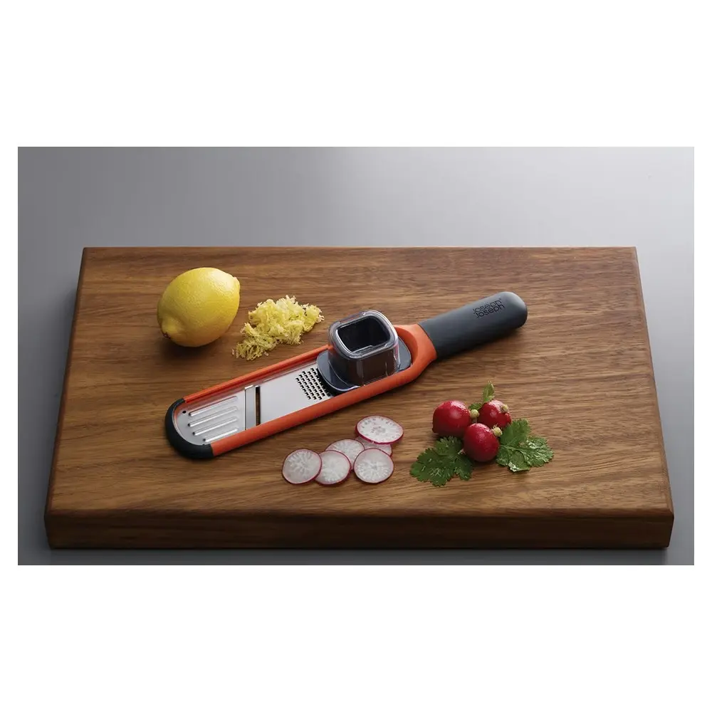 Joseph Joseph Handi-Grate Ginger/Garlic/Spices Mini Grater Slicer Mincer Orange