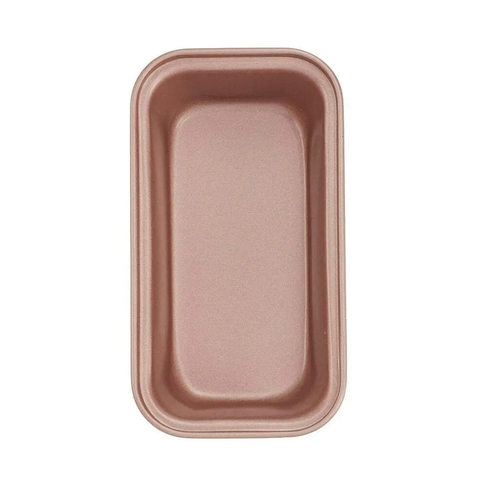 6PK Wiltshire Rose Gold Mini Non-Stick Loaf Pan Oven Baking Tin 15.5x8.5x4.5cm