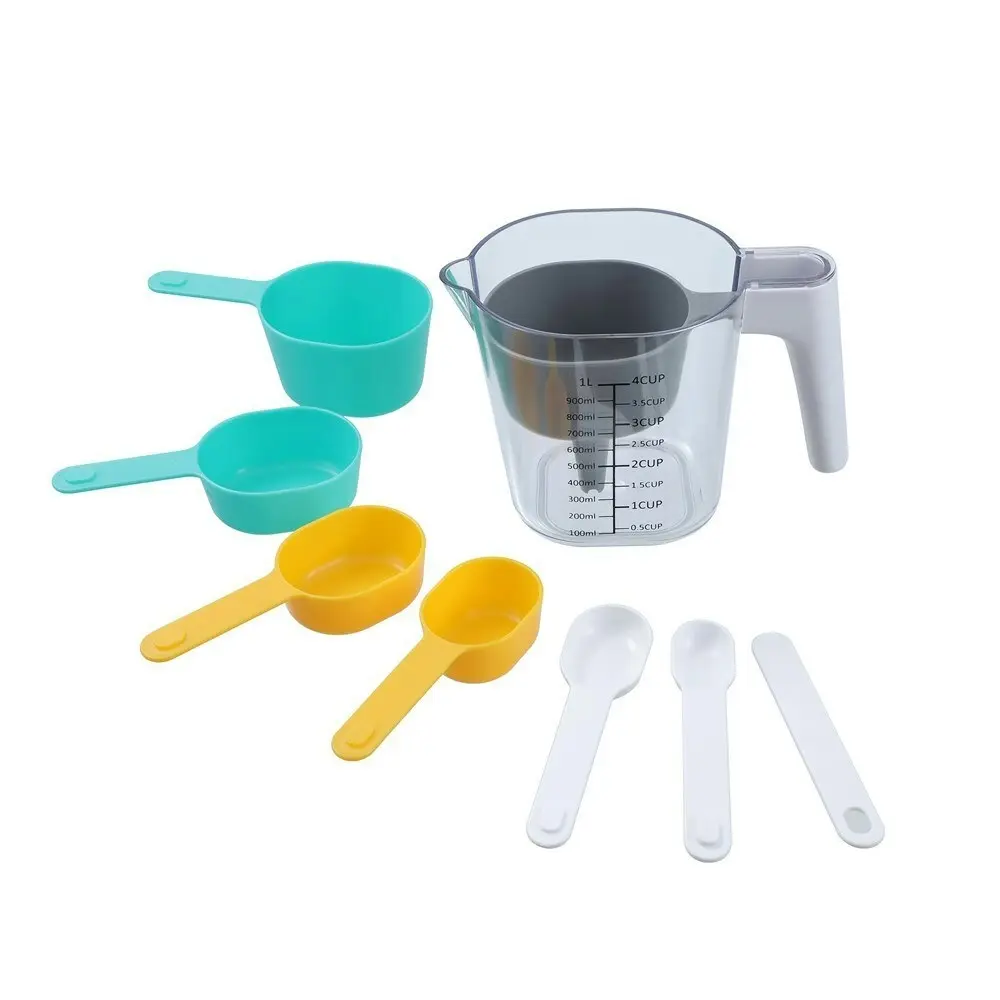 2x 9pc Boxsweden Nesting Measuring Cup Set w/ Clear Storage Container Baking