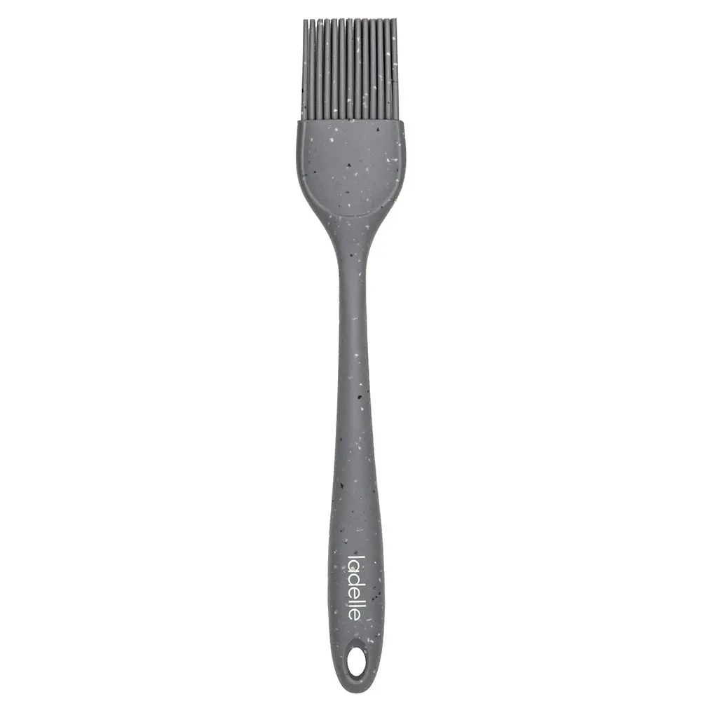 2x Ladelle Craft Grey Speckled Kitchenware Silicone Brush Serving Utensil