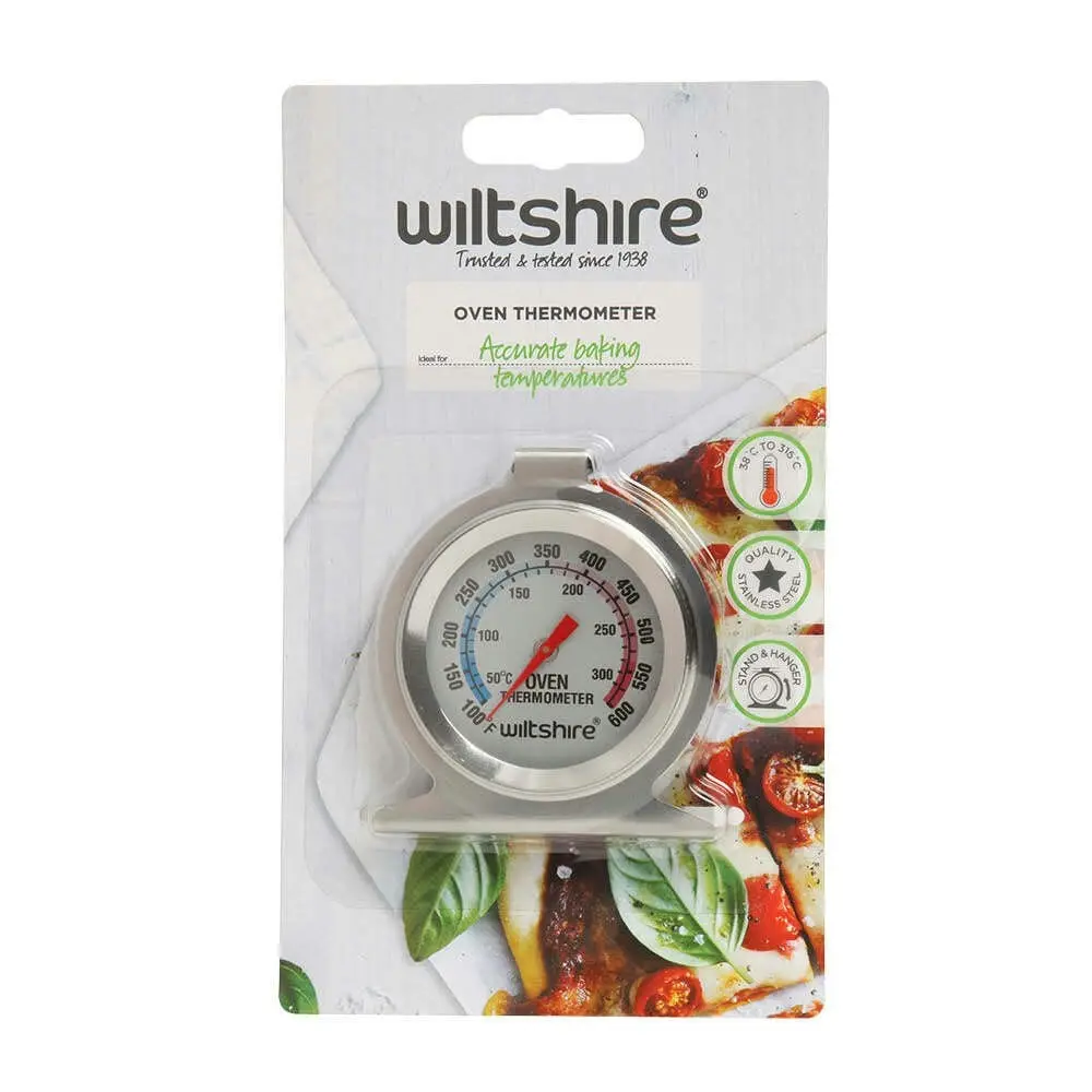 Wiltshire Stainless Steel Standing/Hanging Oven Temperature Thermometer