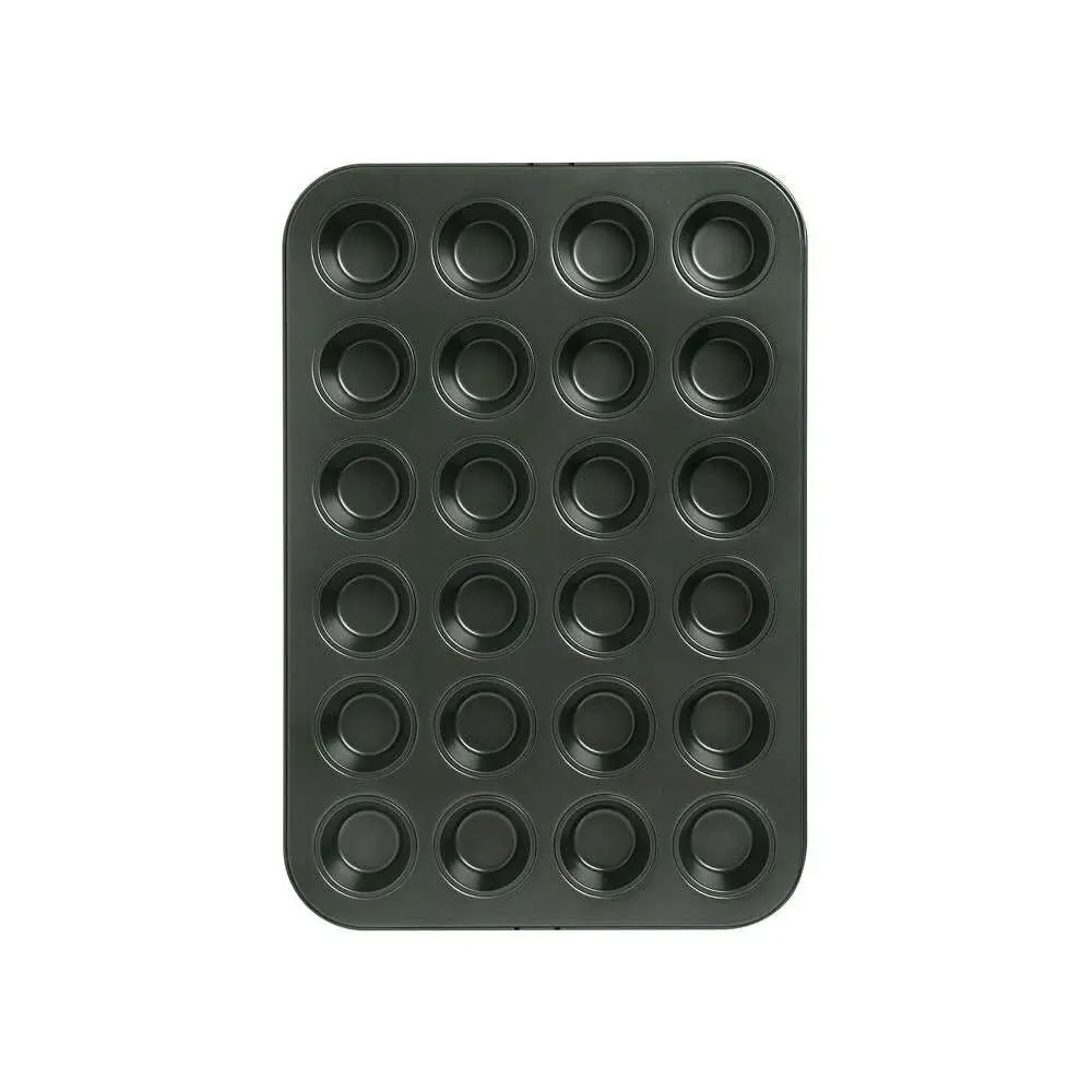 2x Wiltshire Easybake Non-Stick 24 Cup Mini Muffin/Cupcake Pan Baking Tray