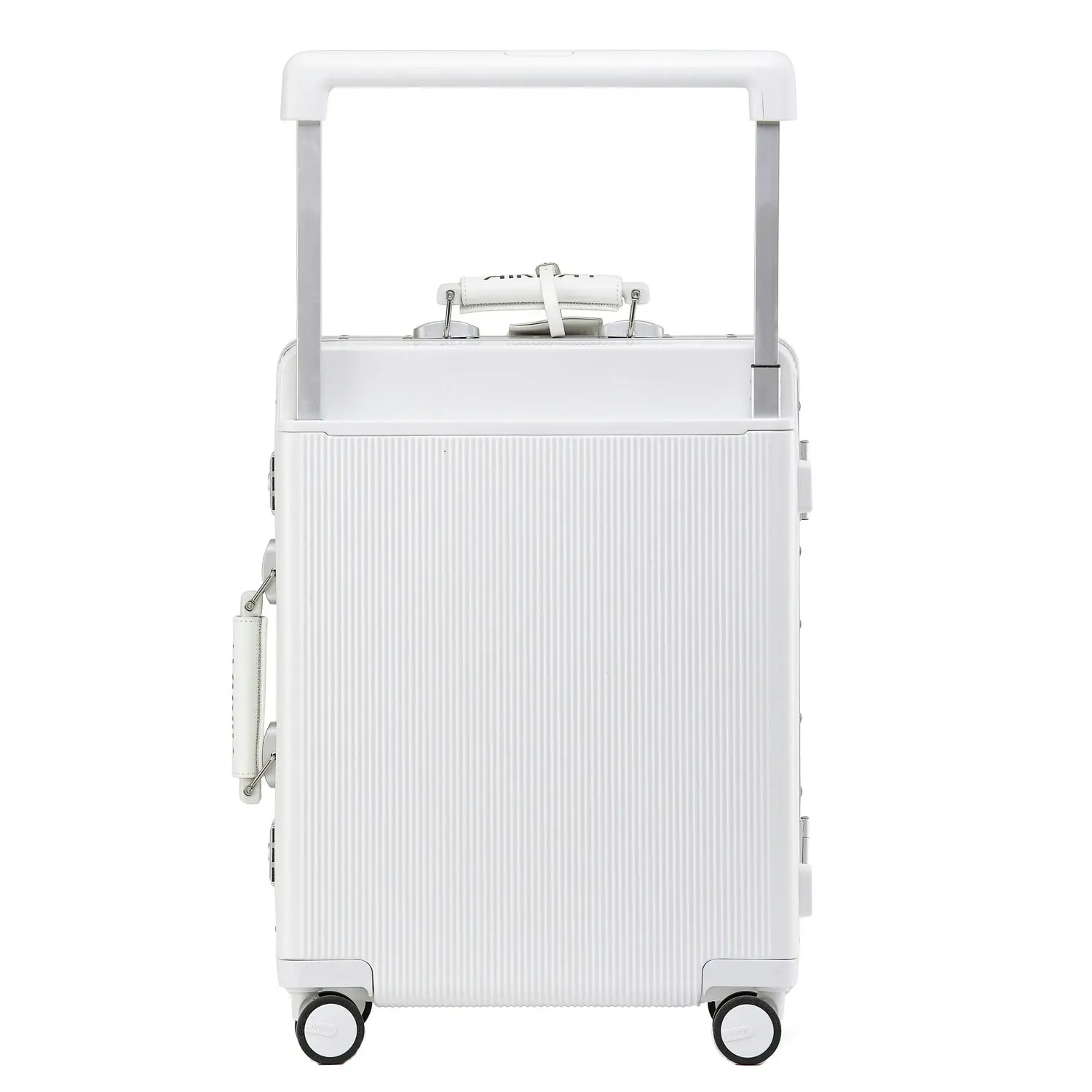 Airway Titan Carry - Aluminium Frame Suitcase Carry-On Luggage 20 Inch White