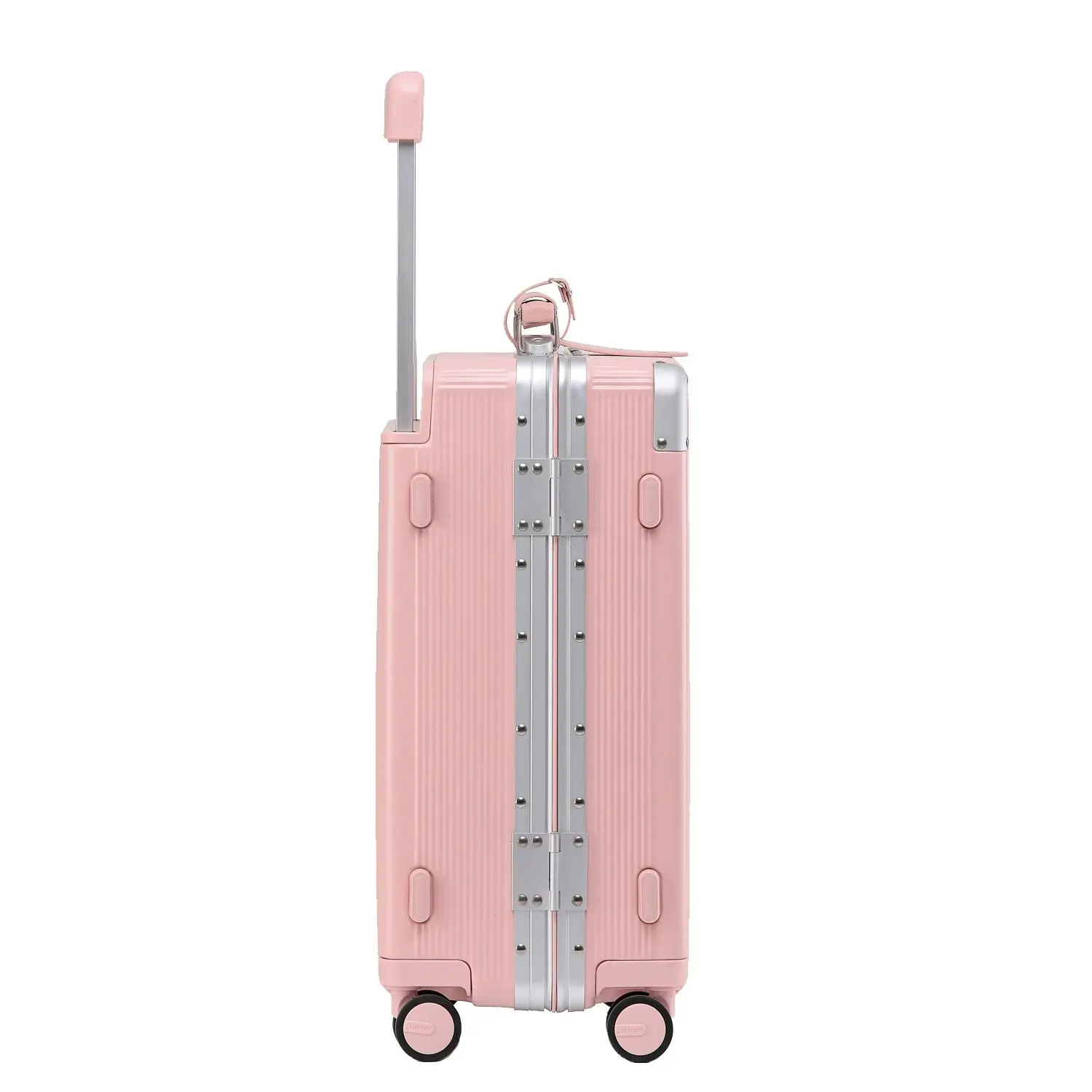 Airway Titan Carry - Aluminium Frame Suitcase Carry-On Luggage 20 Inch Pink