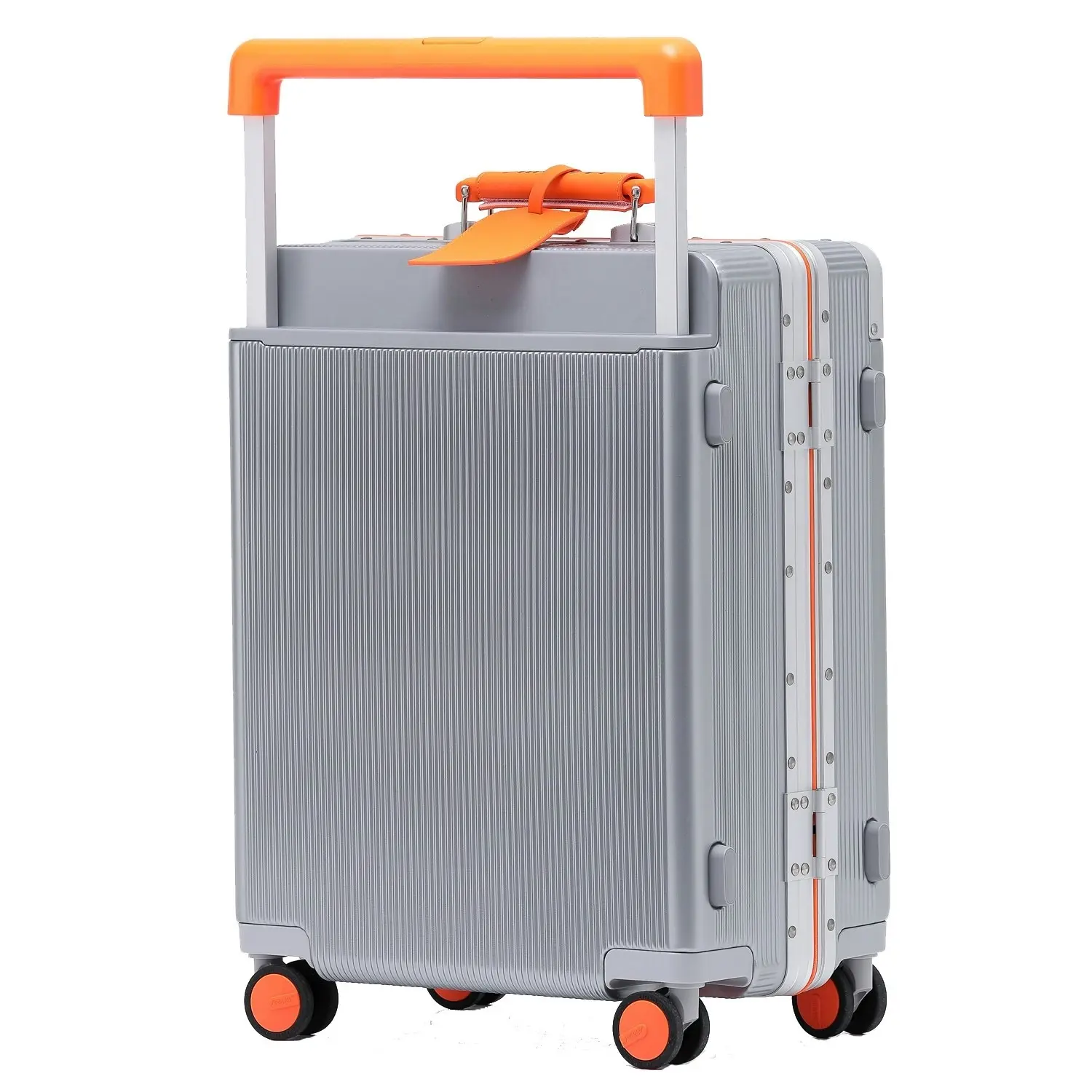 Airway Titan Carry - Aluminium Frame Suitcase Carry-On Luggage 20 Inch Silver