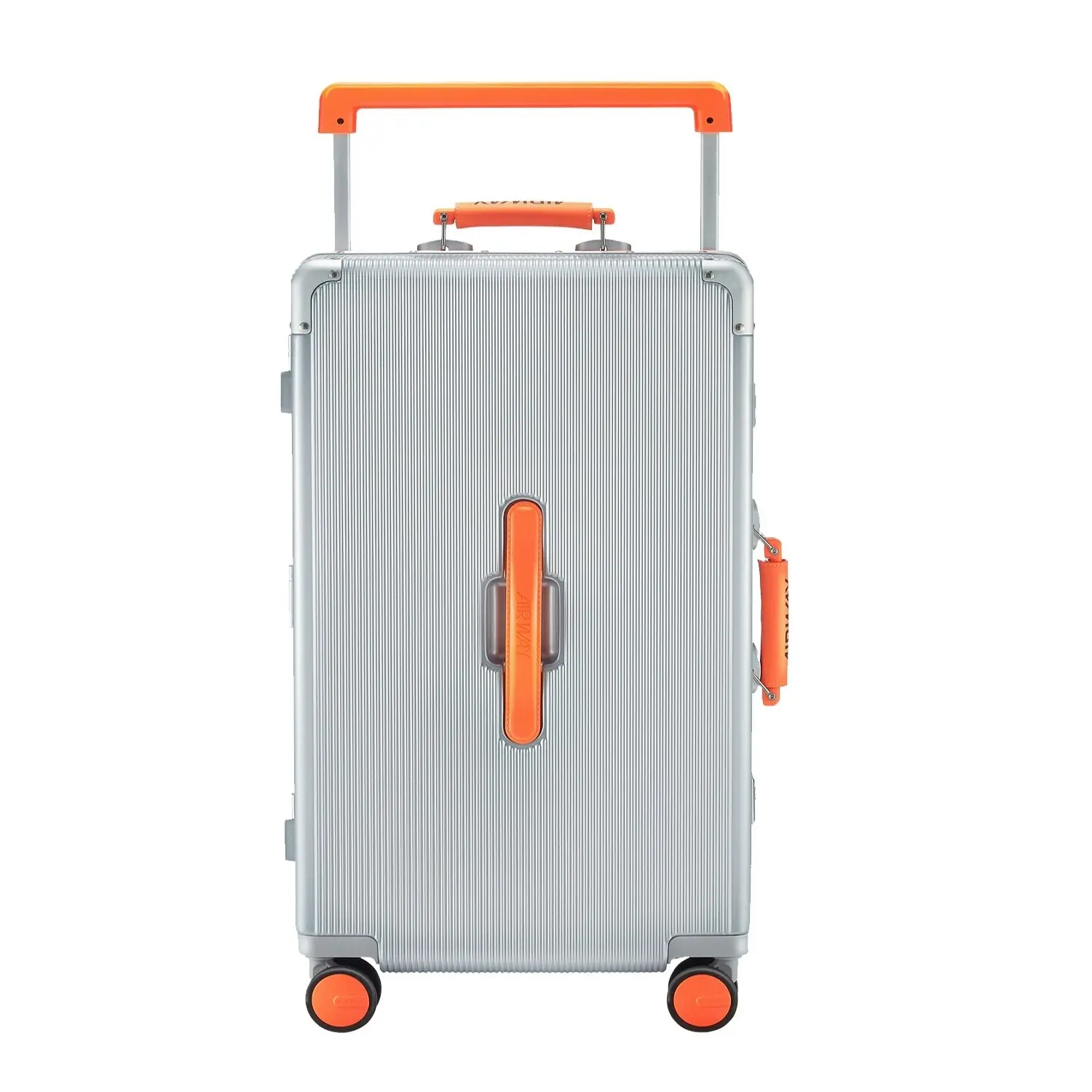 Airway Expedition Pro- Aluminium Frame Suitcase Large Check-In Luggage 26 Inch Silver