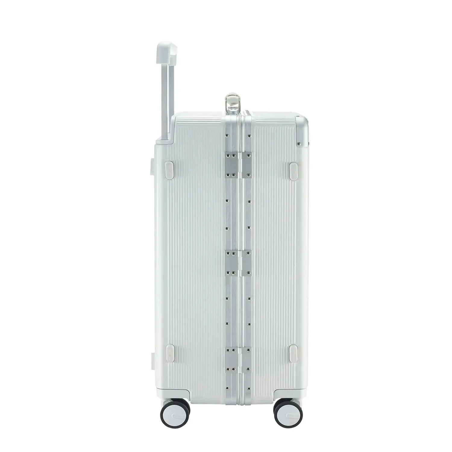 Airway Expedition Pro- Aluminium Frame Suitcase Large Check-In Luggage 26 Inch White