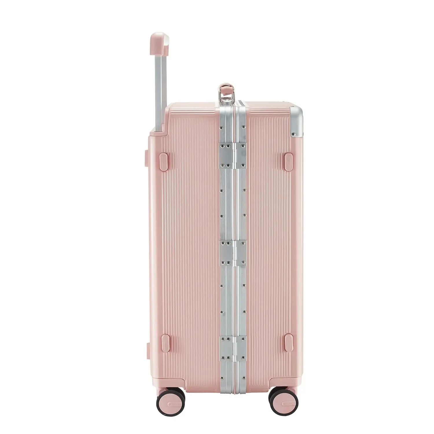 Airway Expedition Pro- Aluminium Frame Suitcase Large Check-In Luggage 26 Inch Pink