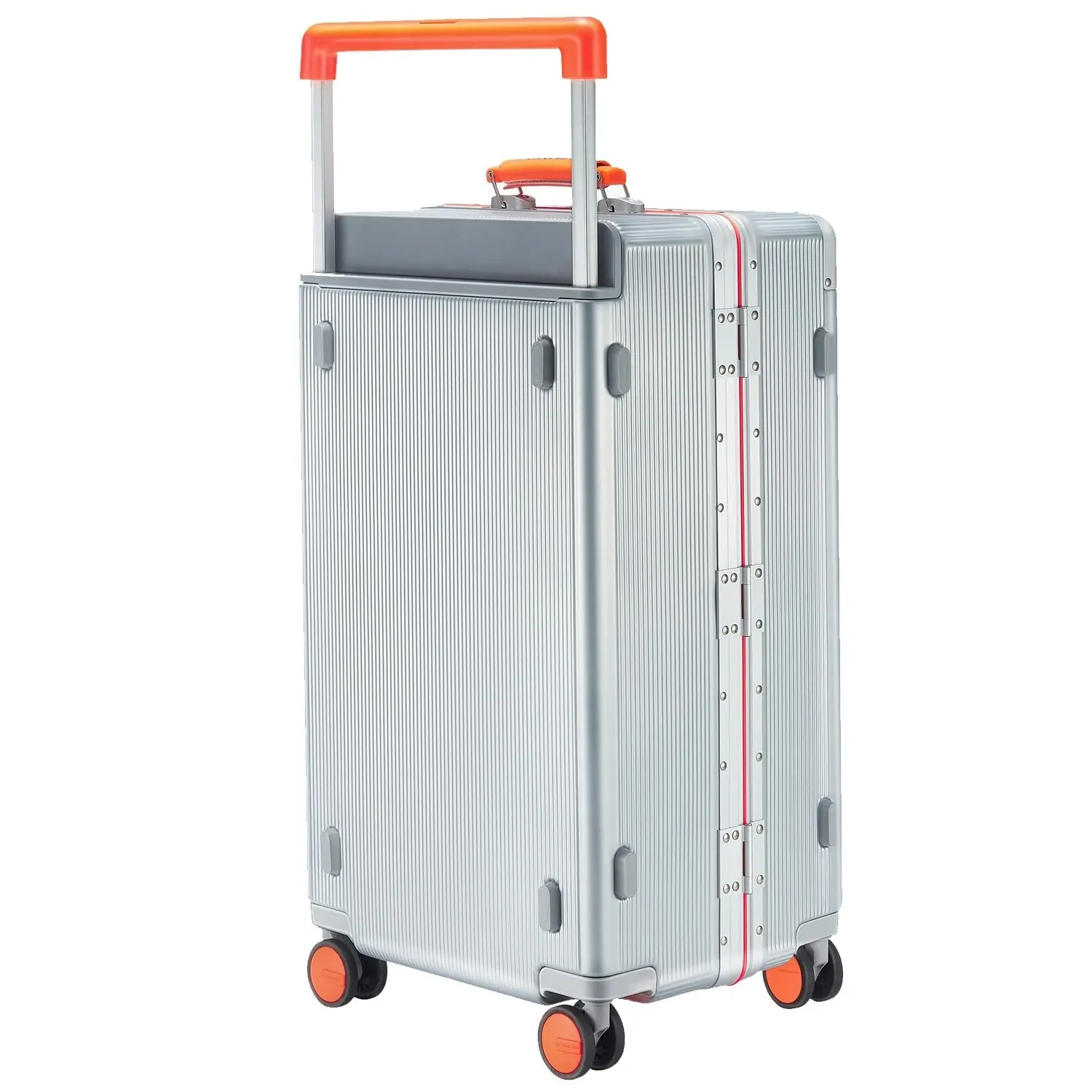 Airway Endurance Max- Aluminium Frame Suitcase Extra Large Check-In Luggage 28 Inch Silver