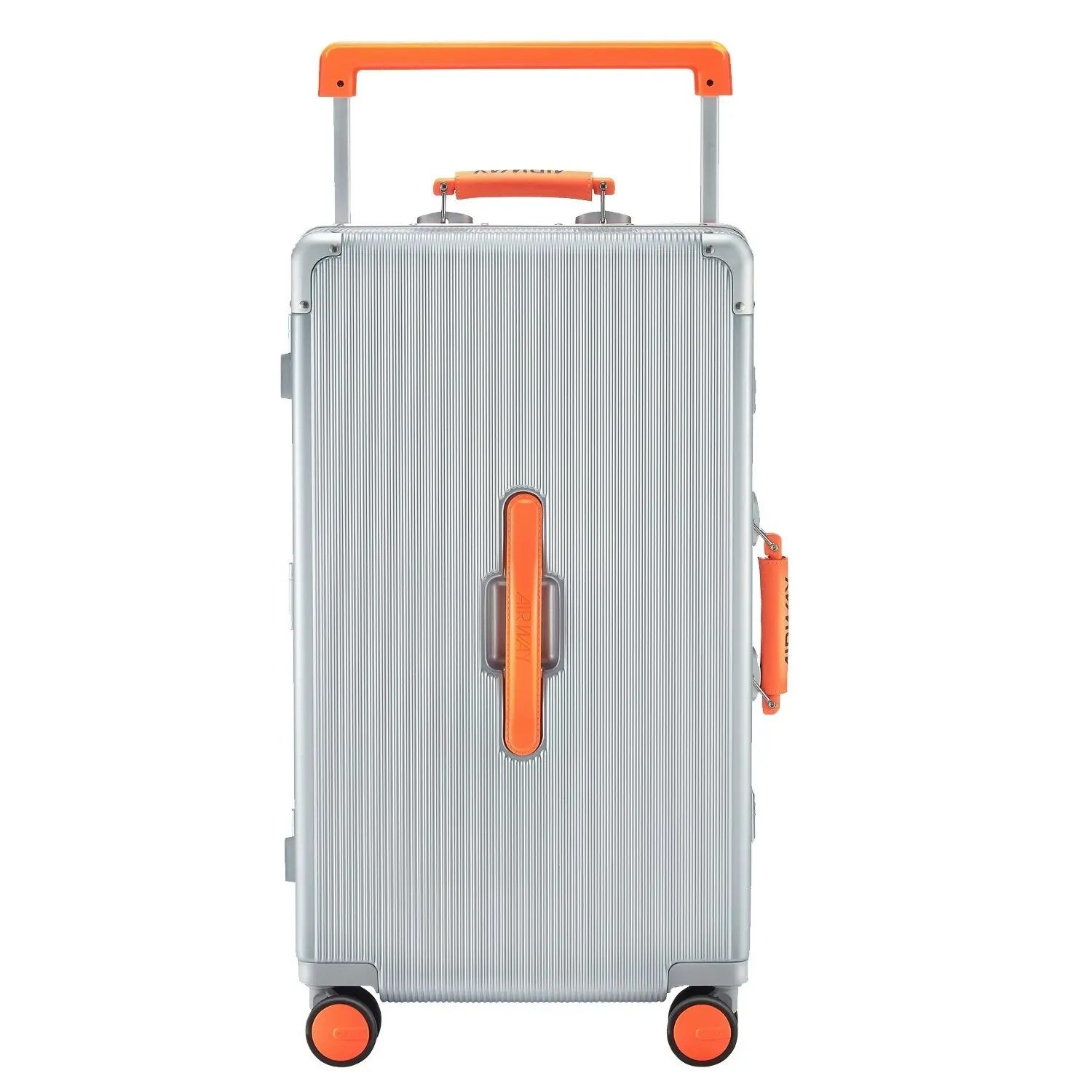 Airway Endurance Max- Aluminium Frame Suitcase Extra Large Check-In Luggage 28 Inch Silver