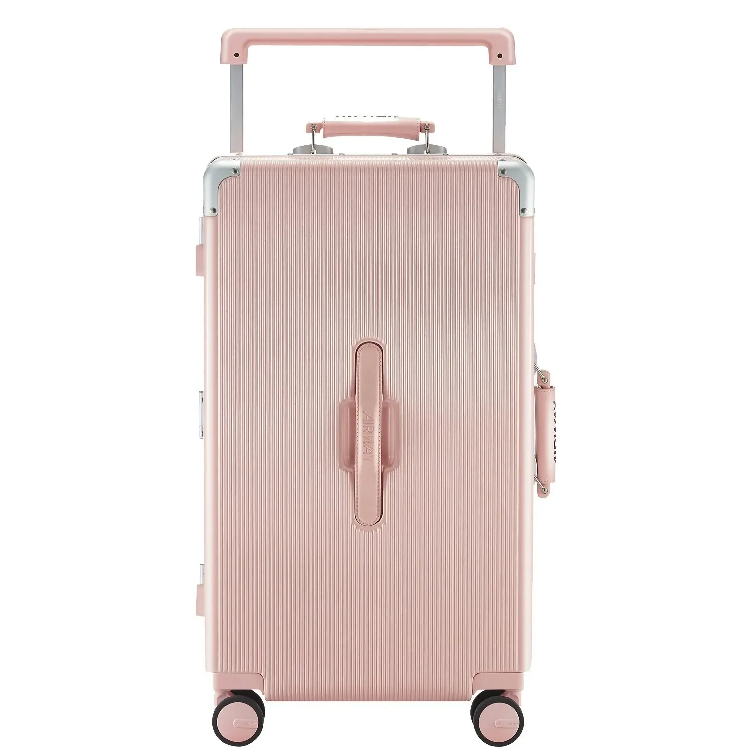 Airway Endurance Max- Aluminium Frame Suitcase Extra Large Check-In Luggage 28 Inch Pink