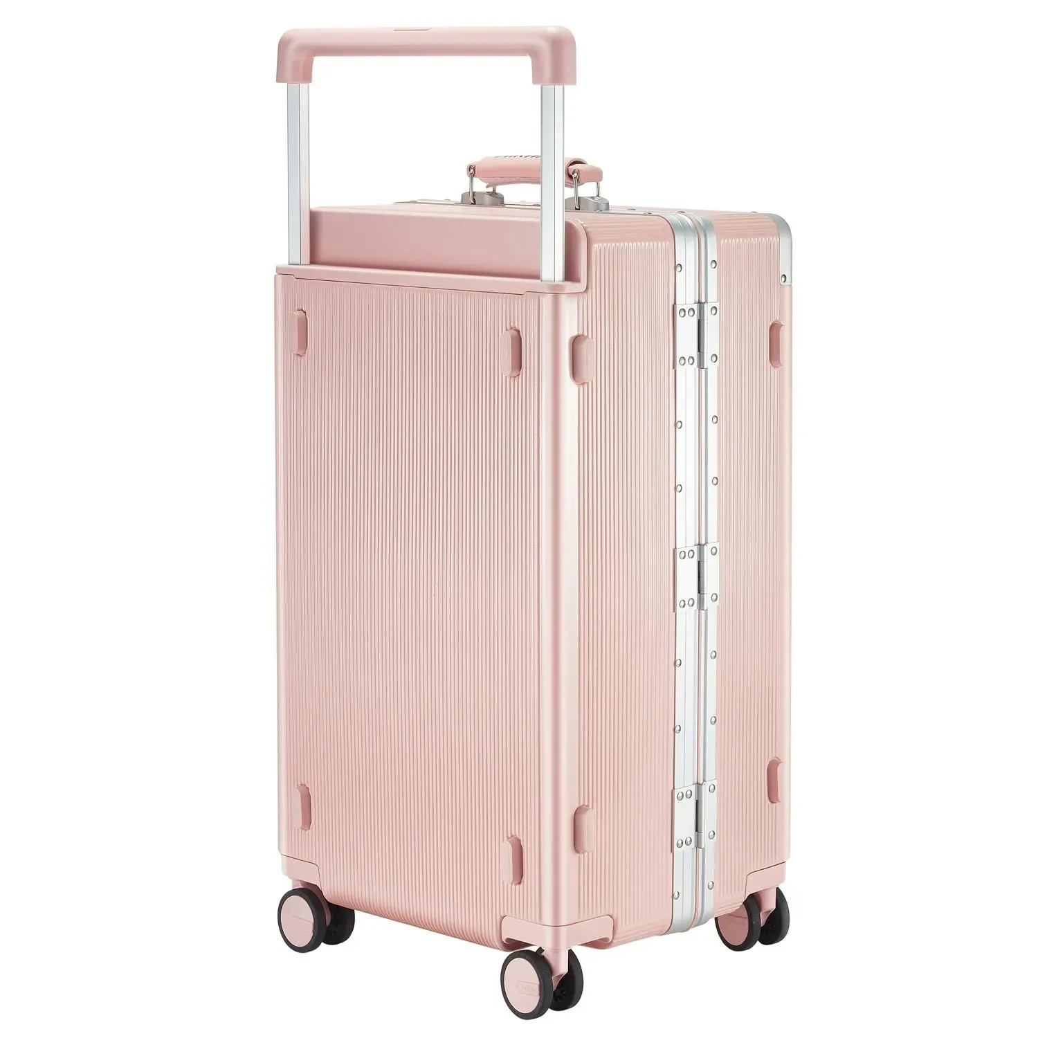 Airway Endurance Max- Aluminium Frame Suitcase Extra Large Check-In Luggage 28 Inch Pink