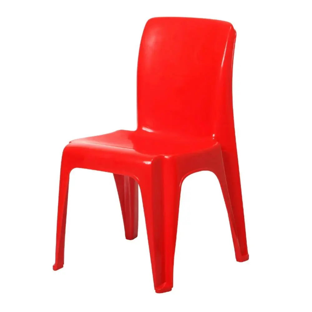 2x Tuff Play 53cm Tinker Chair Kids Plastic Furniture Indoor/Outdoor 2-6y Red