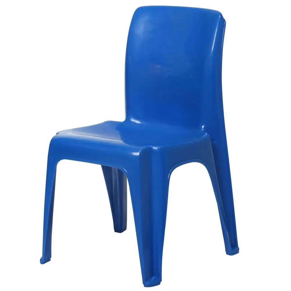 2x Tuff Play 53cm Tinker Chair Kids Plastic Furniture Indoor/Outdoor 2-6y Blue