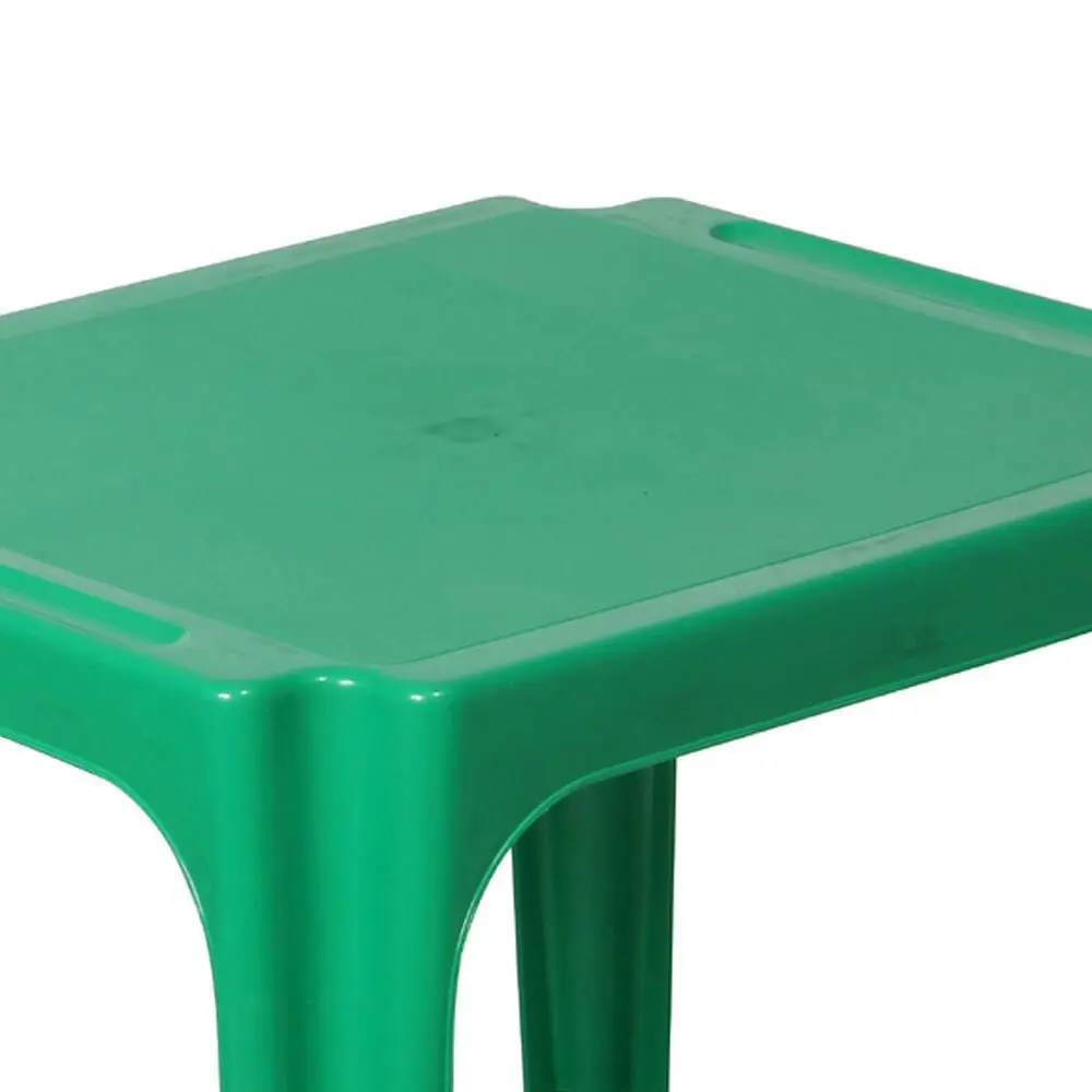 Tuff Play 60cm Tinker Table Kids Plastic Furniture Indoor/Outdoor 2-6y DRK Green