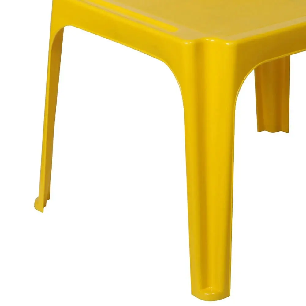 Tuff Play 60cm Tinker Table Kids Plastic Desk Furniture Indoor/Outdoor 2-6y YLW