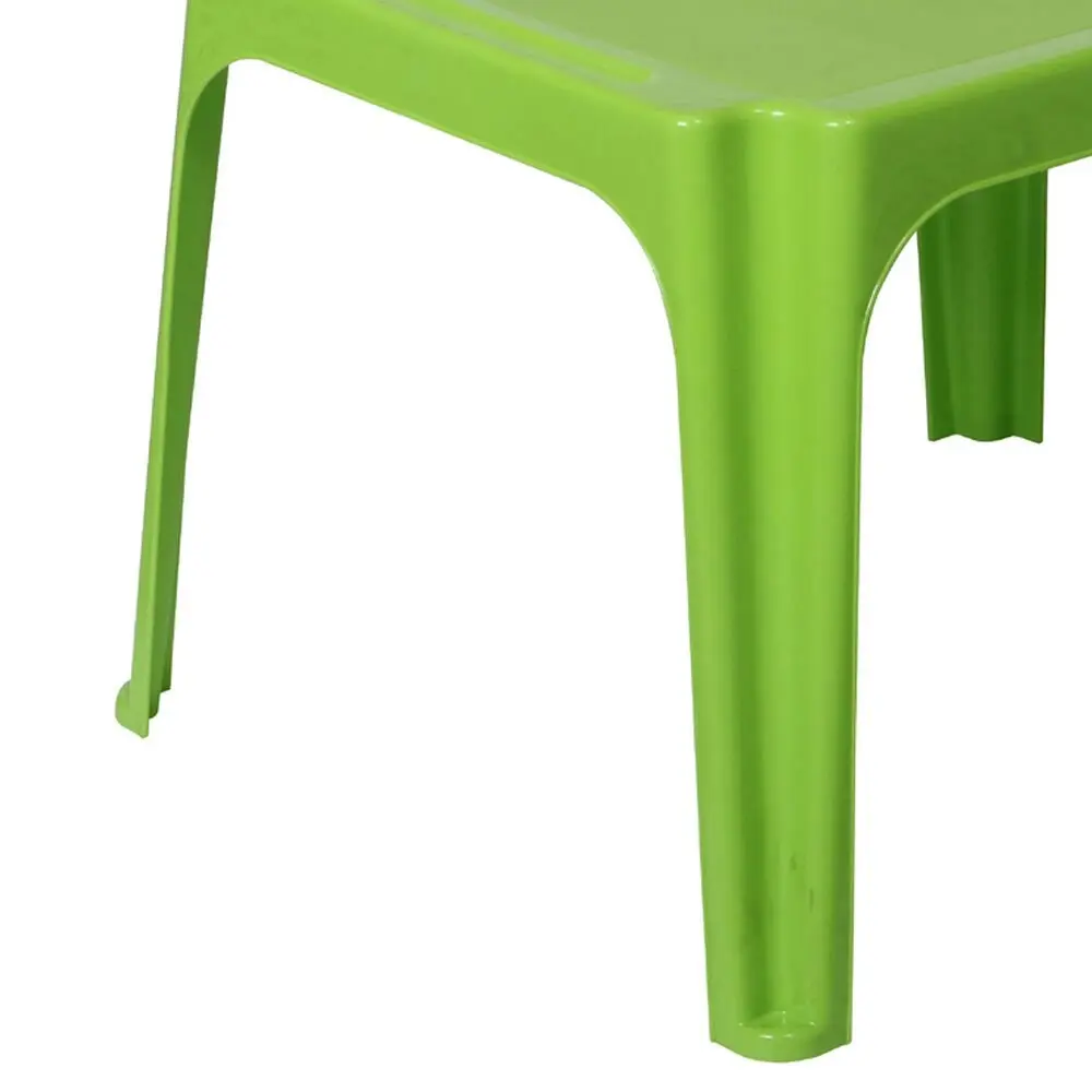 Tuff Play 60cm Tinker Table Kids Plastic Furniture Indoor/Outdoor 2-6y Lgt Green