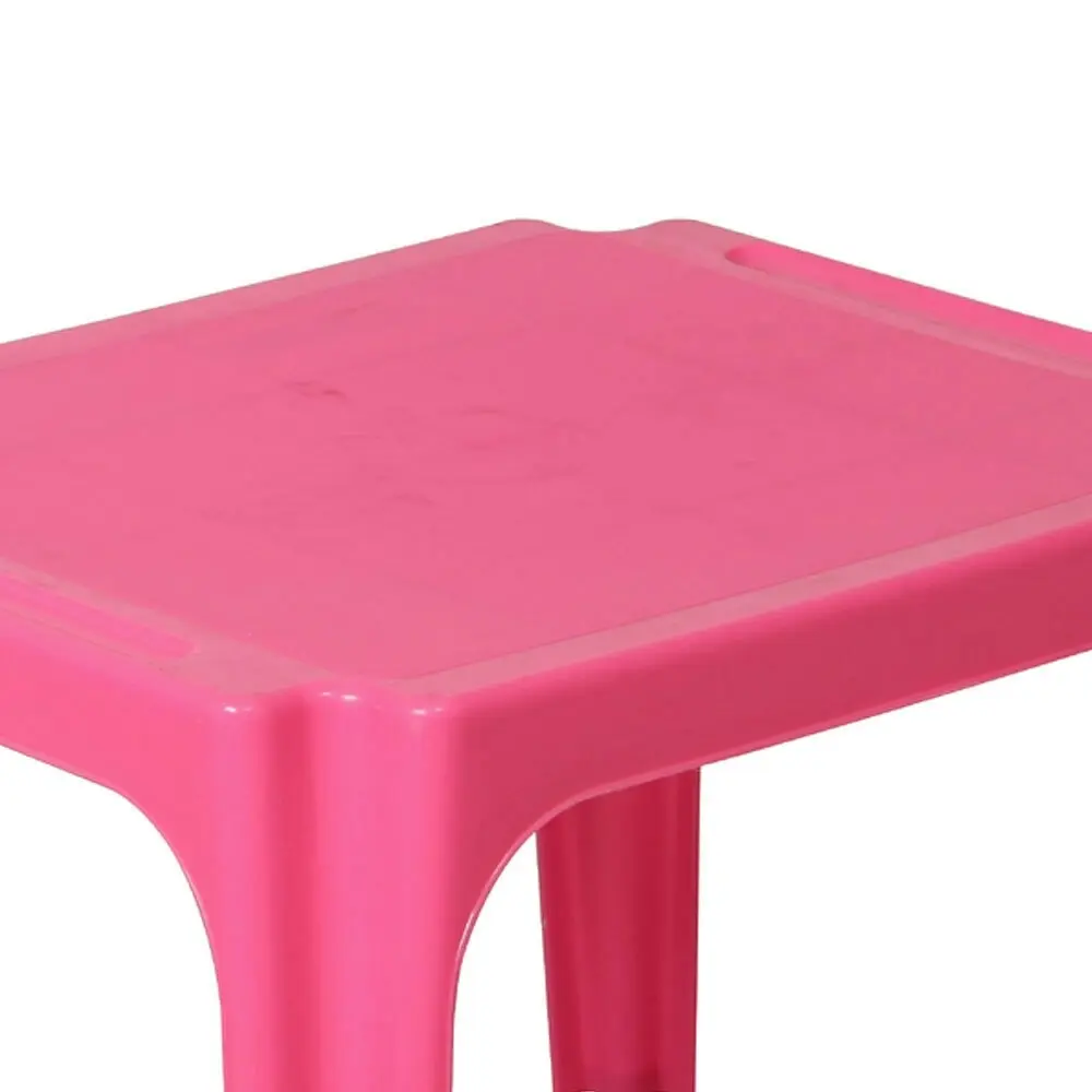 Tuff Play 60cm Tinker Table Kids Plastic Desk Furniture Indoor/Outdoor 2-6y Pink