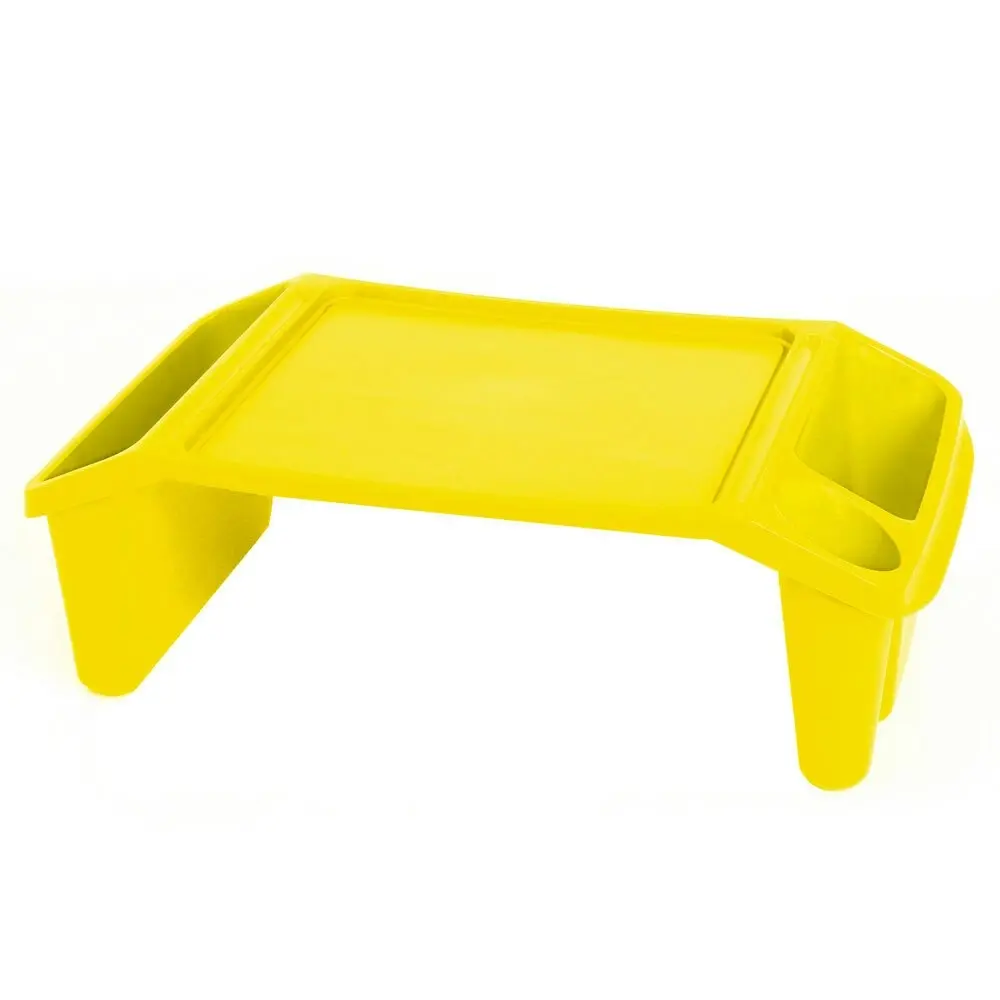 Tuff Play 56x36cm Learner Kids Lap Table Children Desk 3y+ w/ Cup Holder Yellow