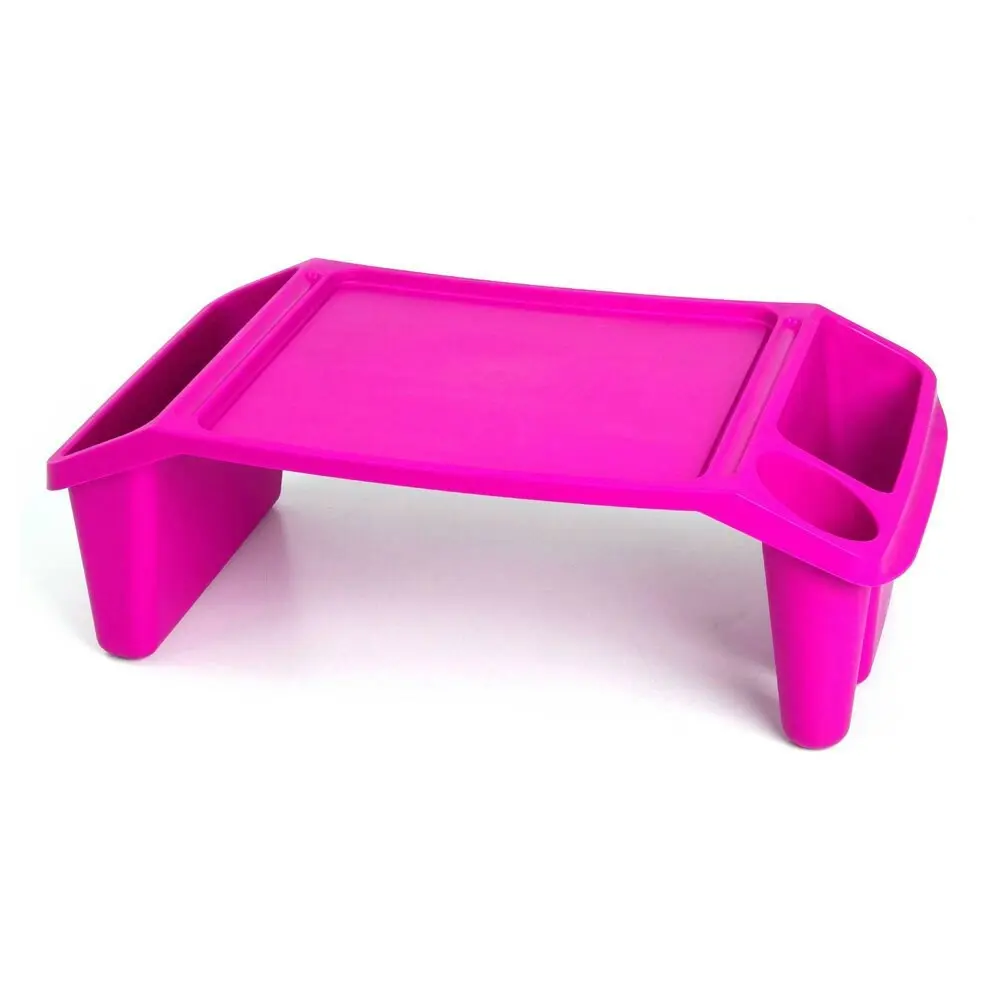 Tuff Play 56x36cm Learner Kids Lap Table Children Desk 3y+ w/ Cup Holder Pink