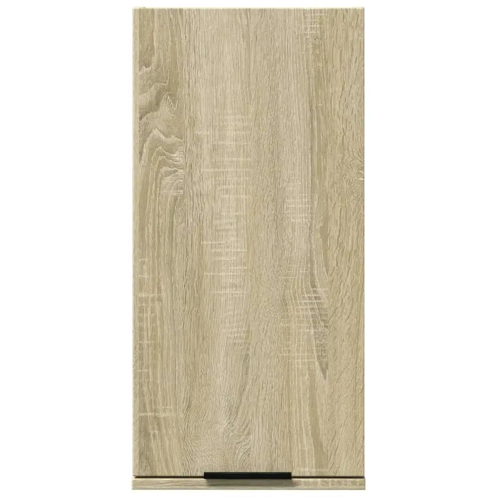 Wall-mounted Bathroom Cabinet Sonoma Oak 32x20x67 cm 849654