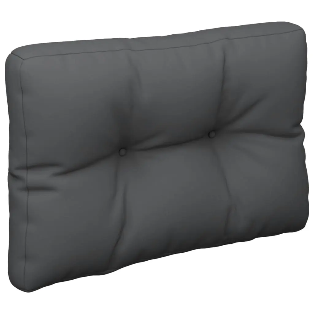 Pallet Cushions 2 pcs Anthracite Fabric 360667