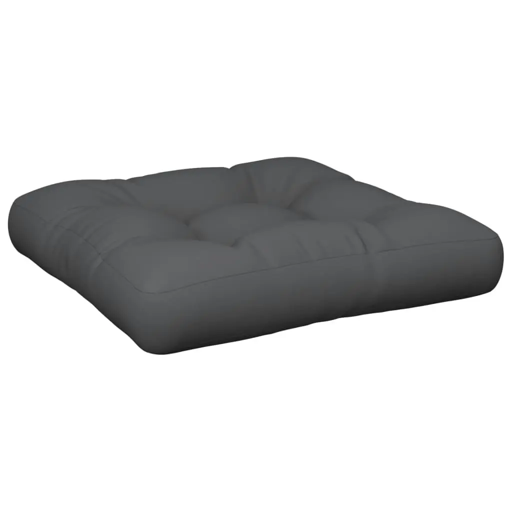 Pallet Cushions 2 pcs Anthracite Fabric 360667