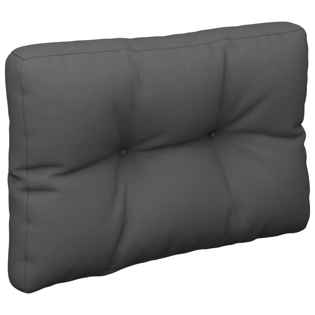 Pallet Cushion Anthracite 50x40x12 cm Fabric 360535