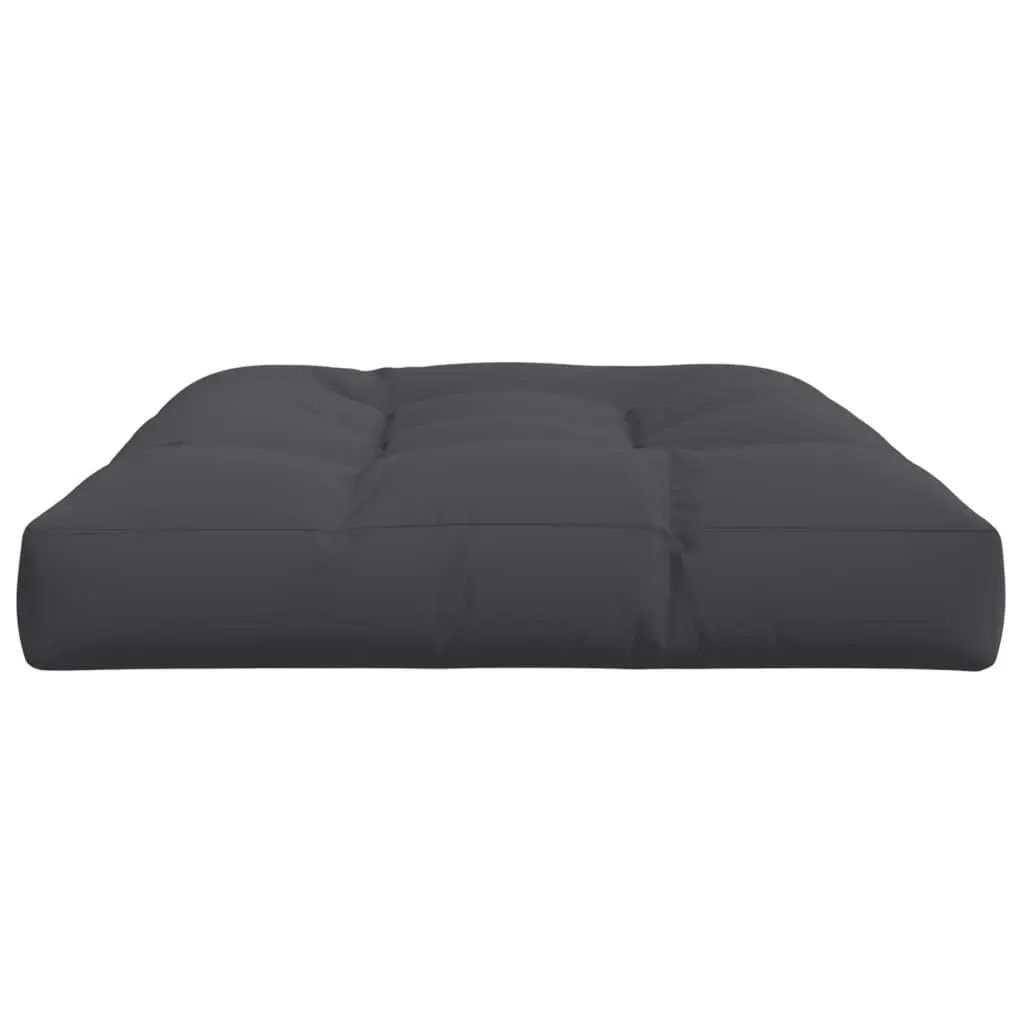 Pallet Cushion Anthracite 120x80x12 cm Fabric 360513