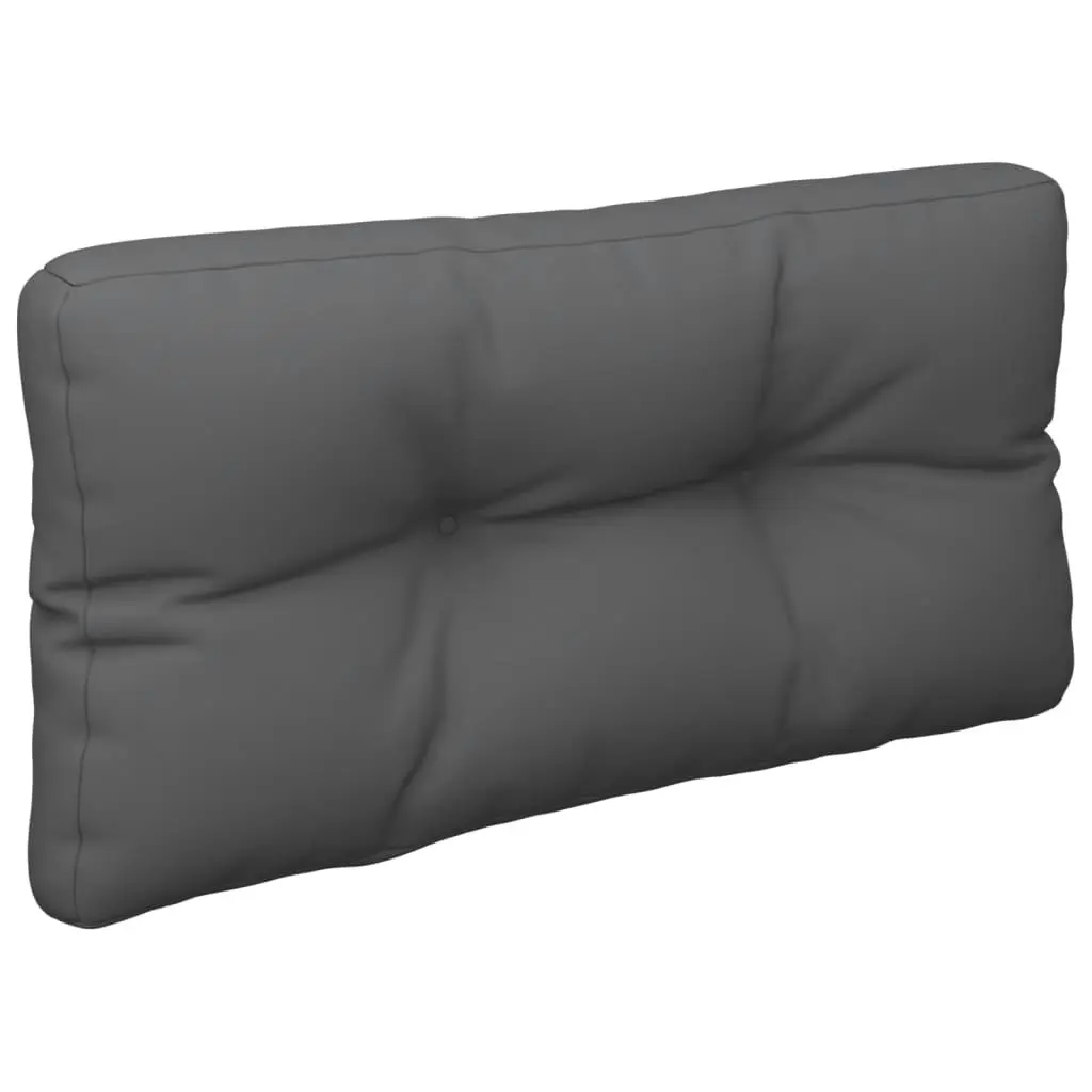 Pallet Cushions 2 pcs Anthracite Fabric 360689