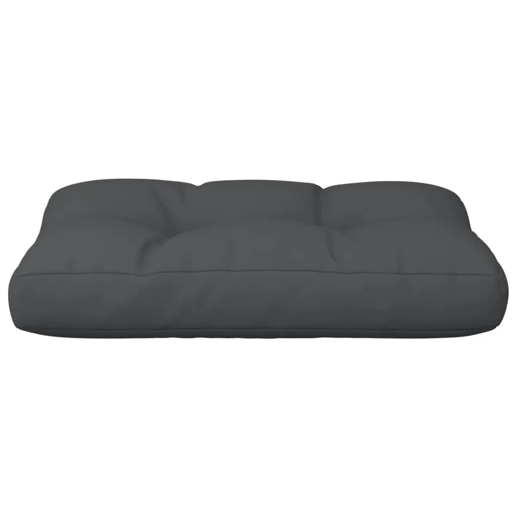 Pallet Cushion Black 50x40x12 cm Fabric 360542