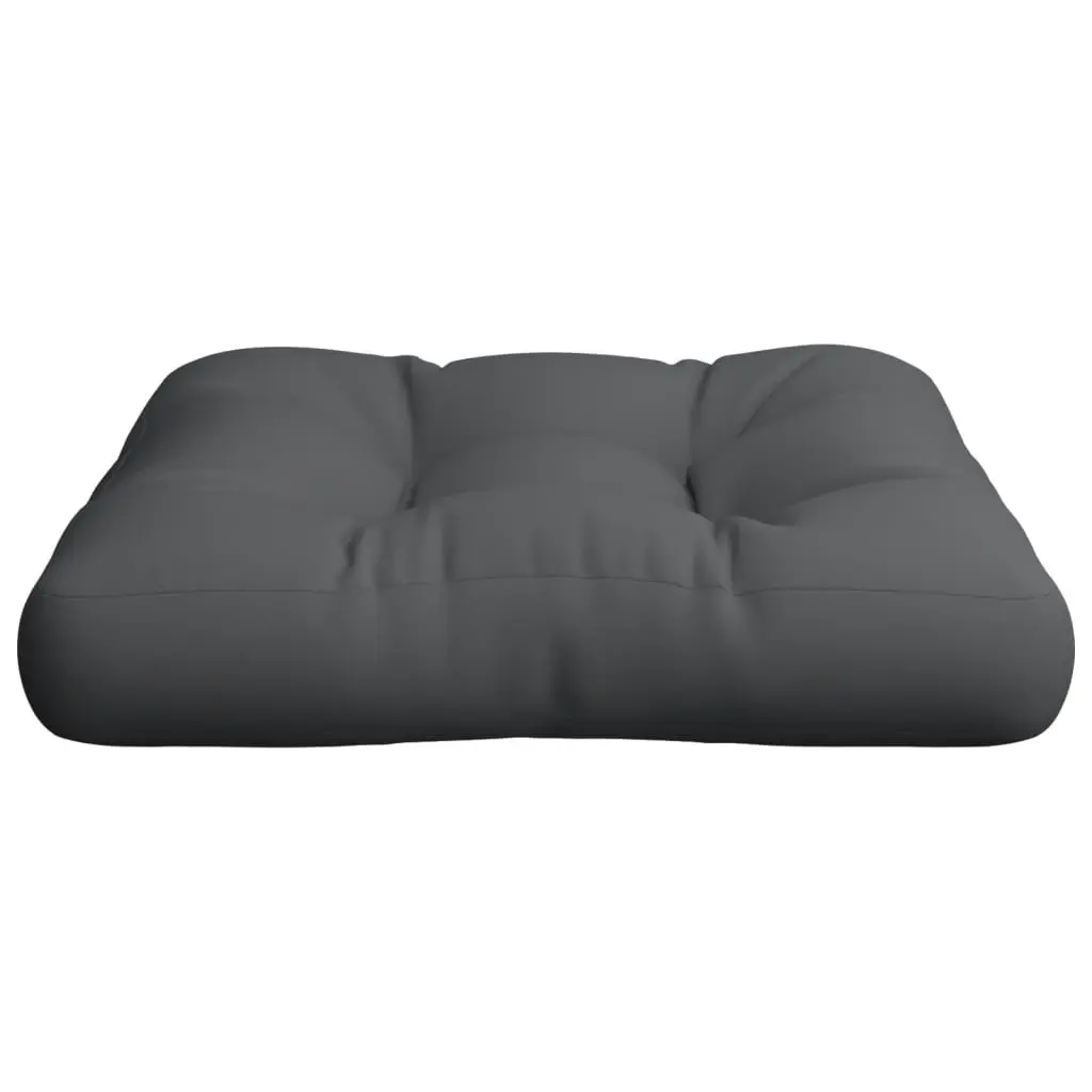 Pallet Cushion Anthracite 60x61.5x10 cm Fabric 360878