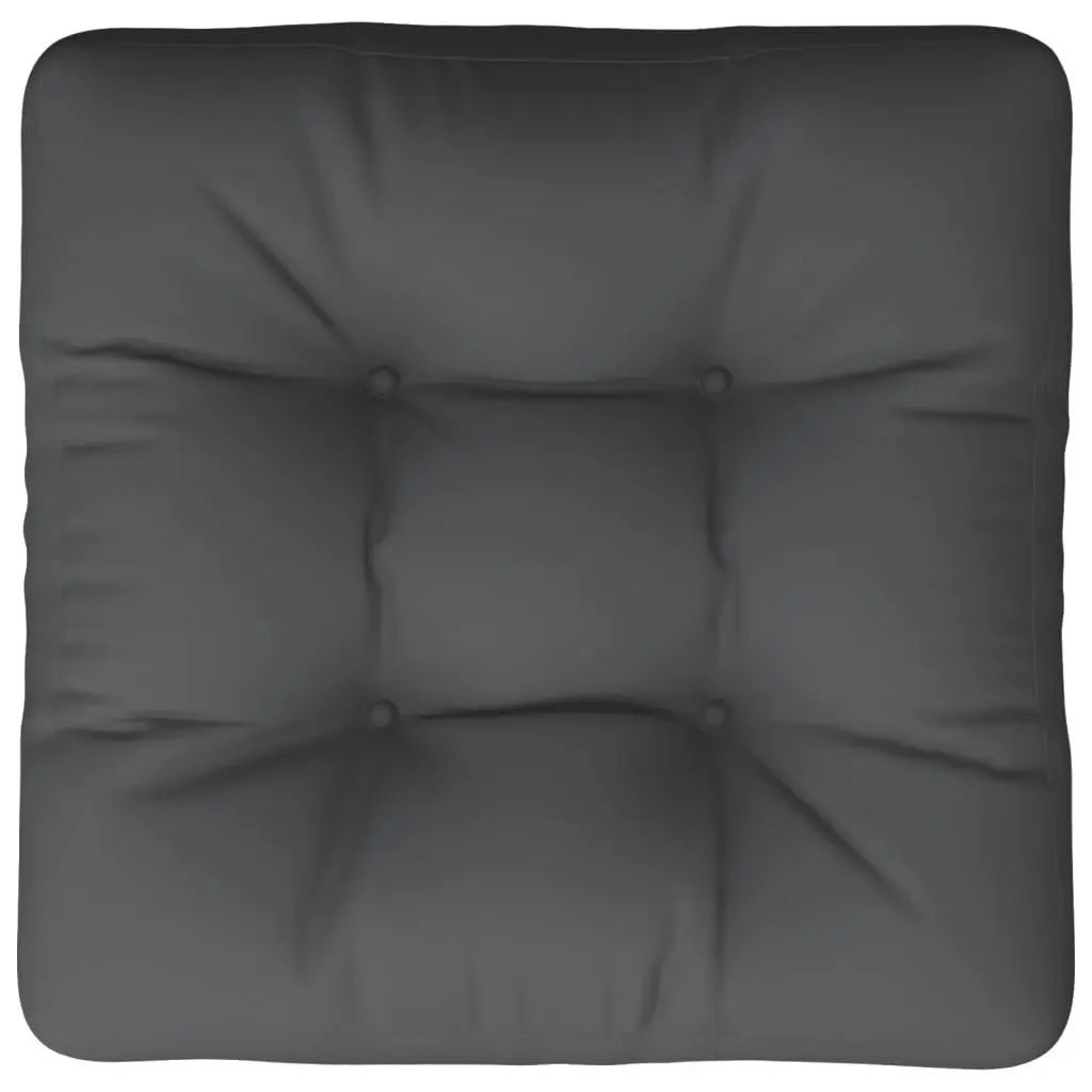 Pallet Cushion Anthracite 60x61.5x10 cm Fabric 360878