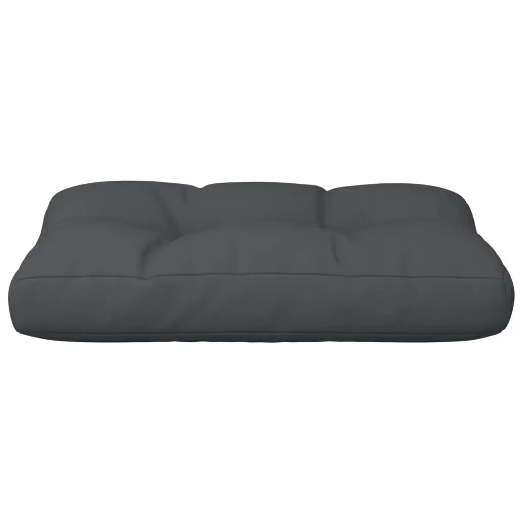 Pallet Cushion Black 60x40x12 cm Fabric 360564